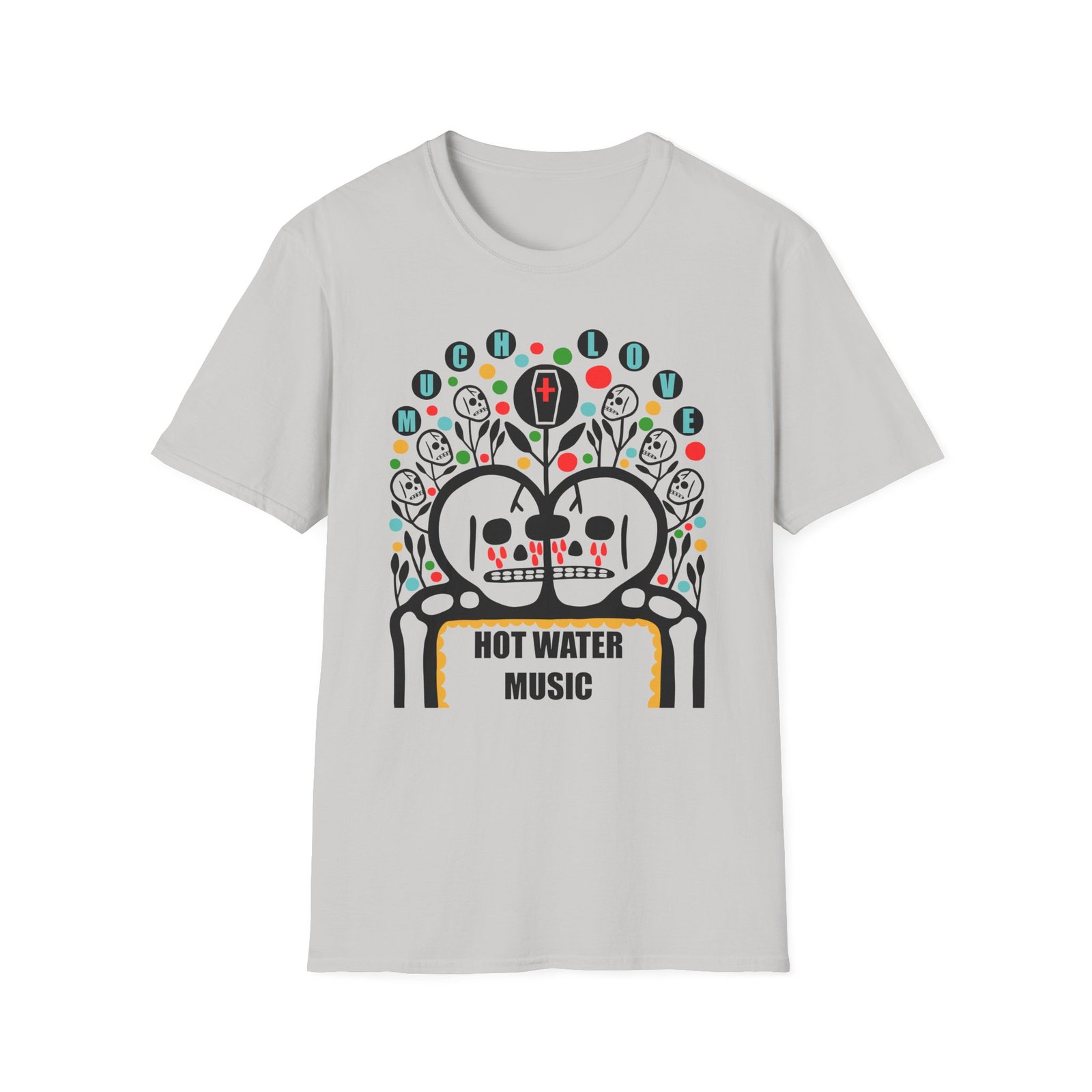 Hot Water Music Much Love Unisex Softstyle T-Shirt
