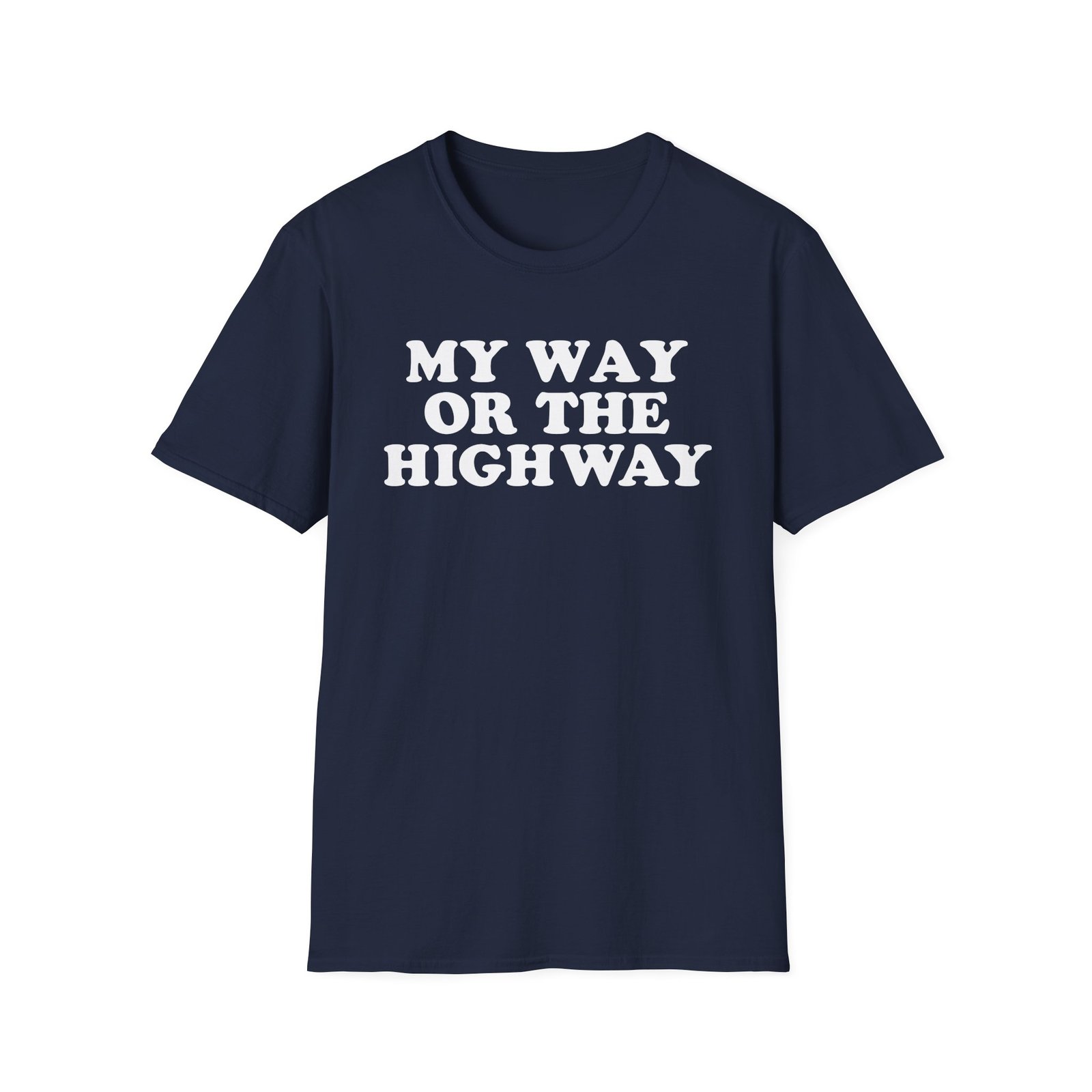 Pretenders My Way or the Highway Unisex Softstyle T-Shirt