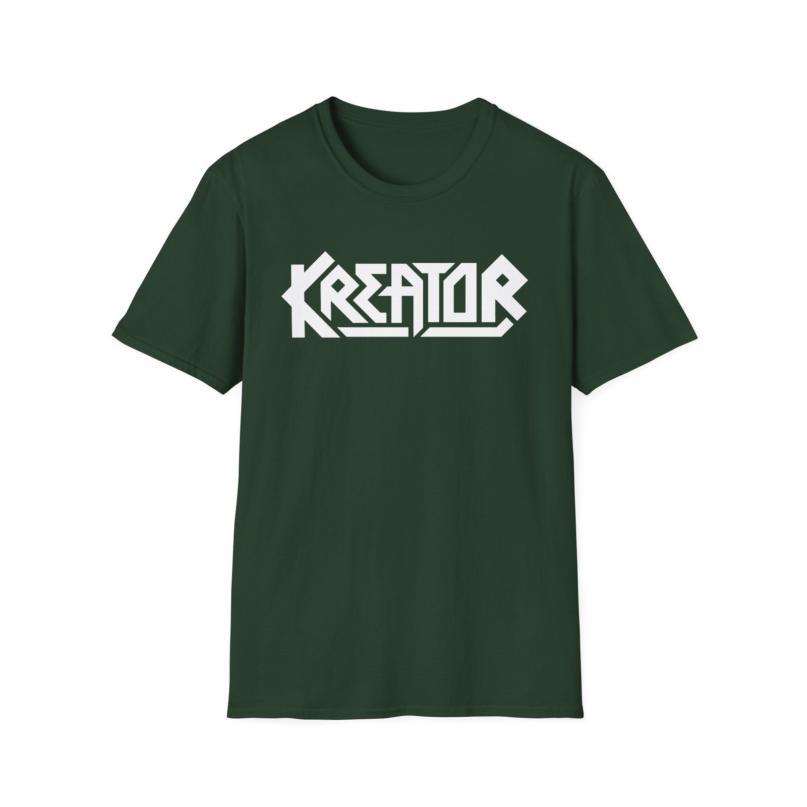 Kreator Satan is Real Unisex Softstyle T-Shirt