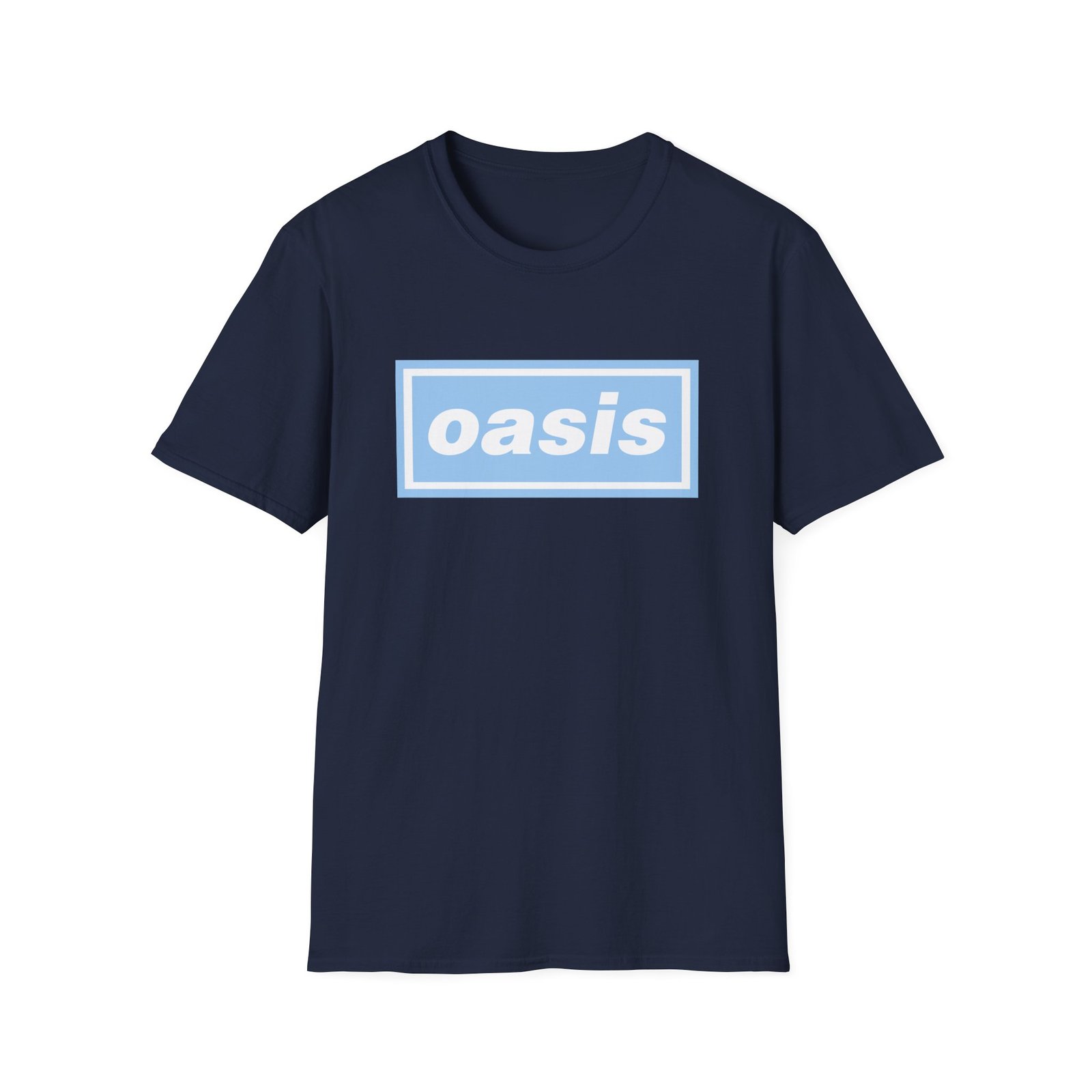 Oasis Man City Unisex Softstyle T-Shirt