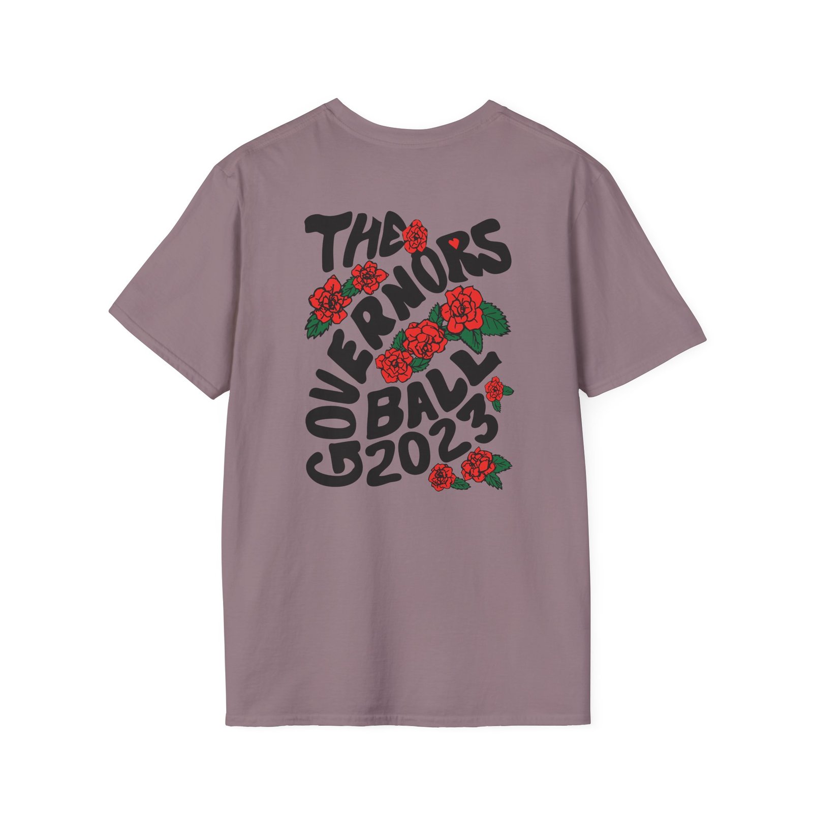 Gov Ball Flower Unisex Softstyle T-Shirt