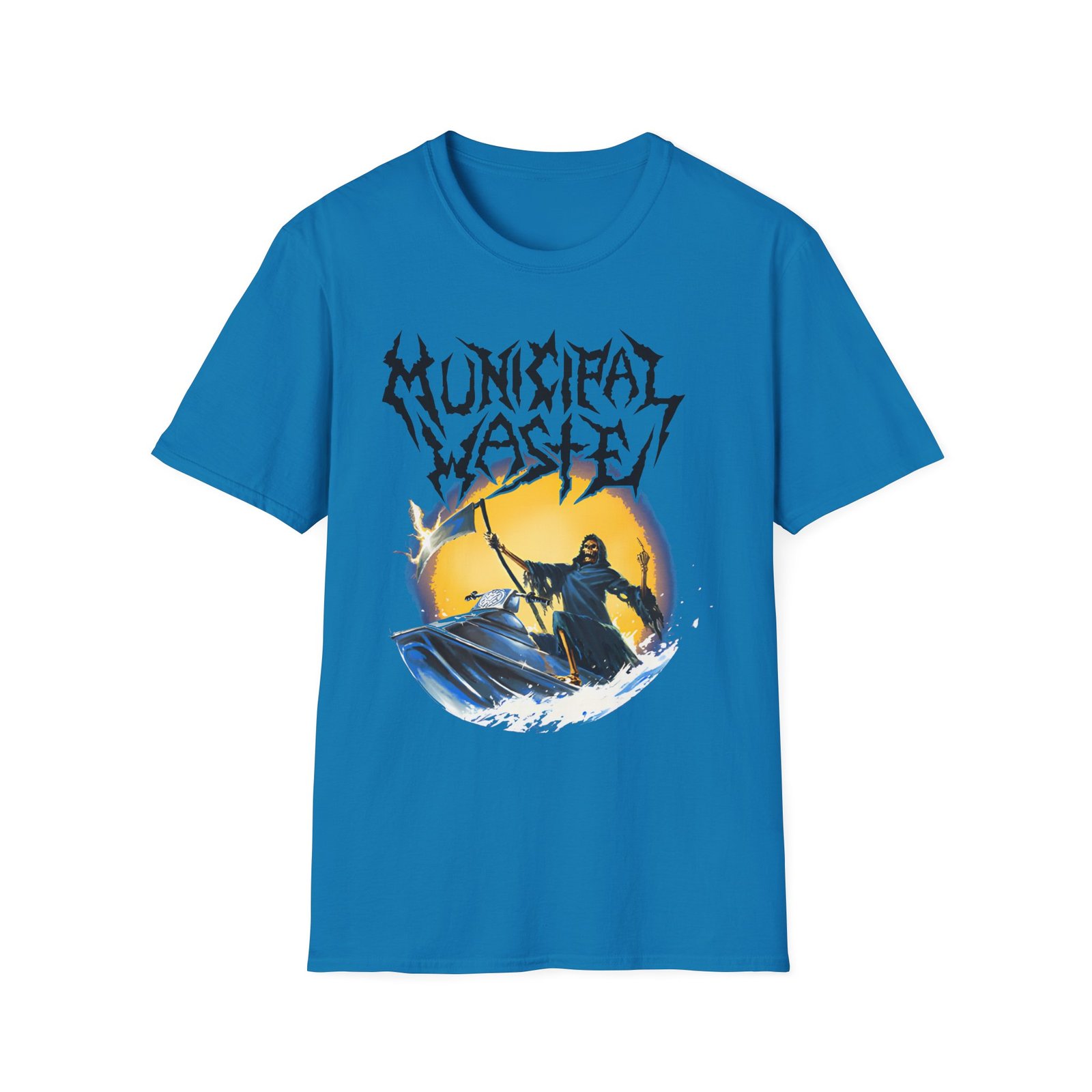 Municipal Waste Jet Ski Death Unisex Softstyle T-Shirt