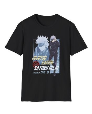 Jujutsu Kaisen Gojo Tonal Portrait Unisex Softstyle T-Shirt