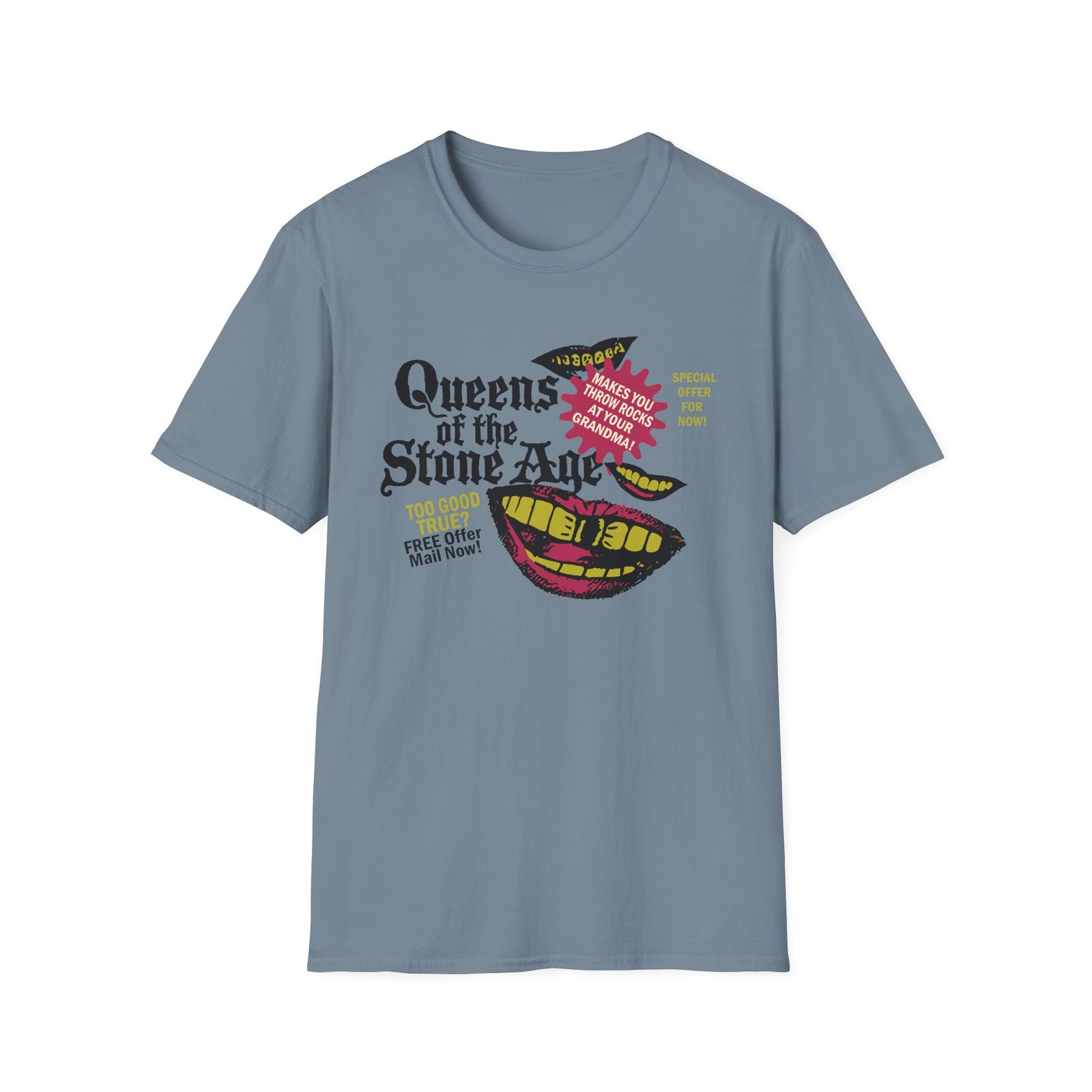Queens of the Stone Age Lick Them Like Them Unisex Softstyle T-Shirt