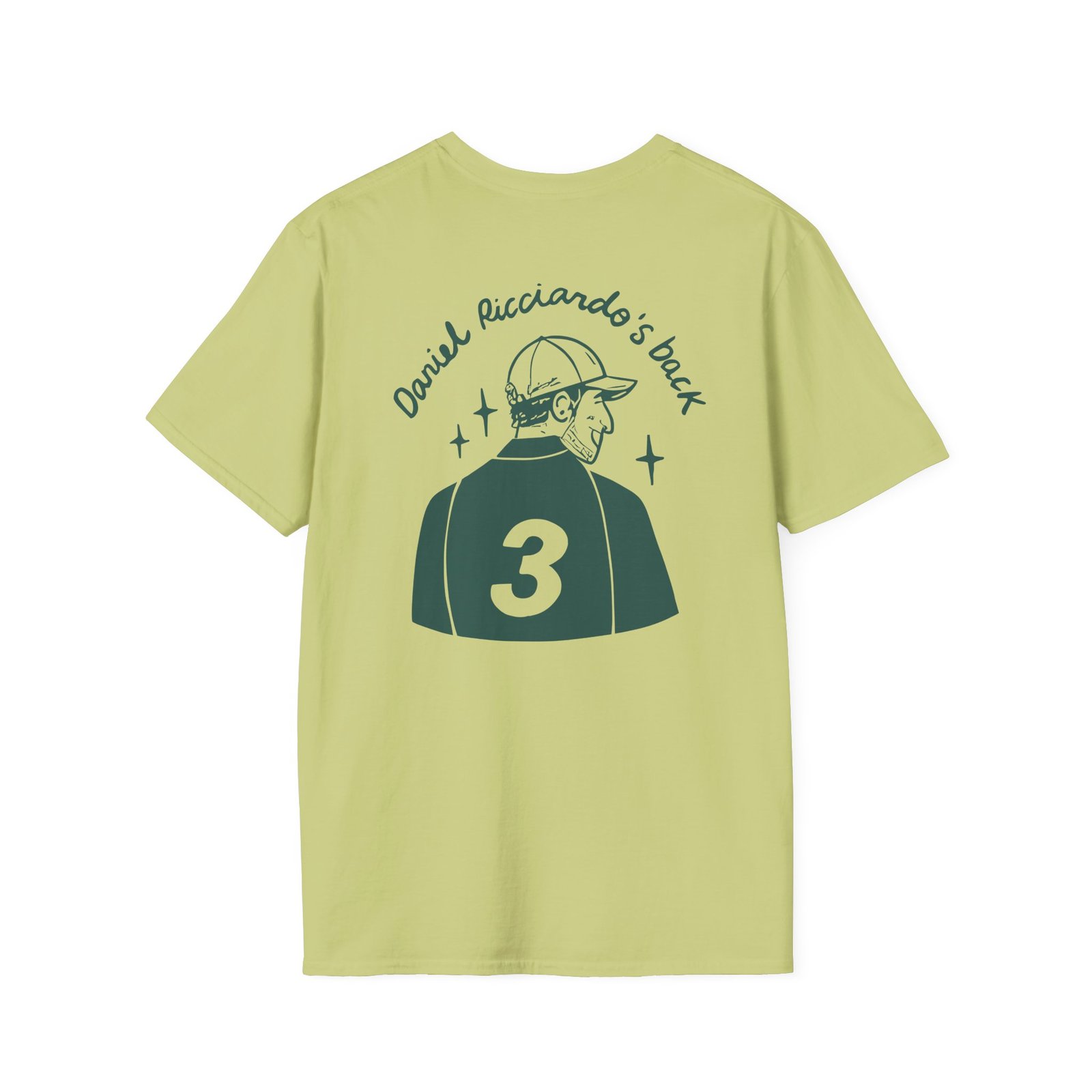 Daniel Ricciardo Dr3 Unisex Softstyle T-Shirt