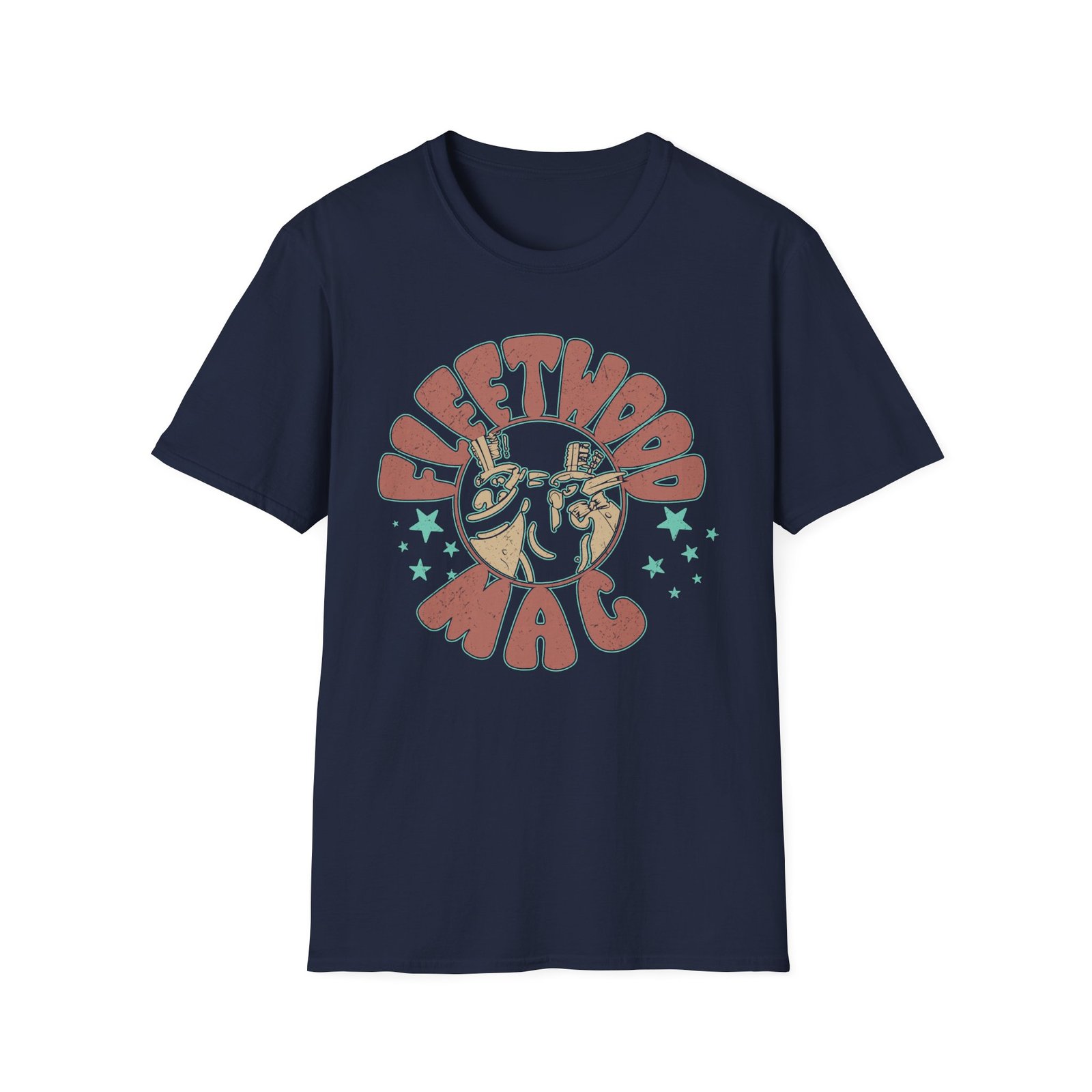 Fleetwood Mac Stars & Penguins unisex softstyle t-shirt