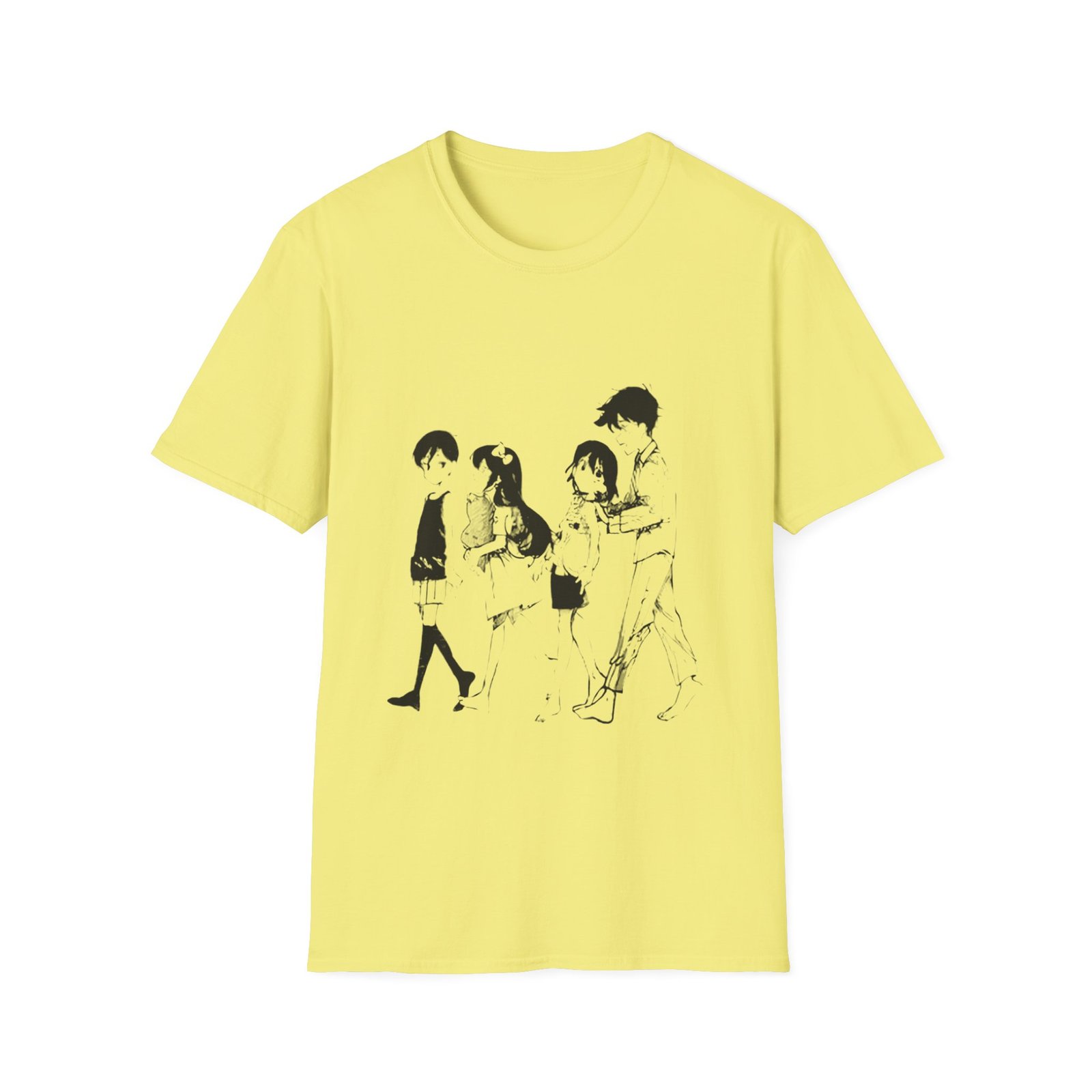 Omori Walk Along Unisex Softstyle T-Shirt