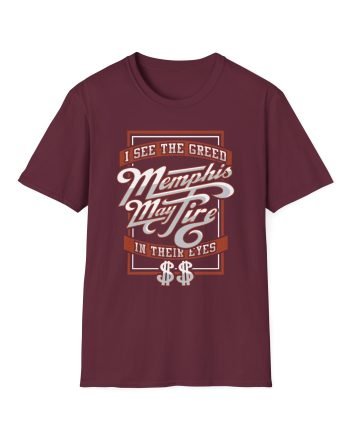 Memphis May Fire Greed  Unisex Softstyle T-Shirt