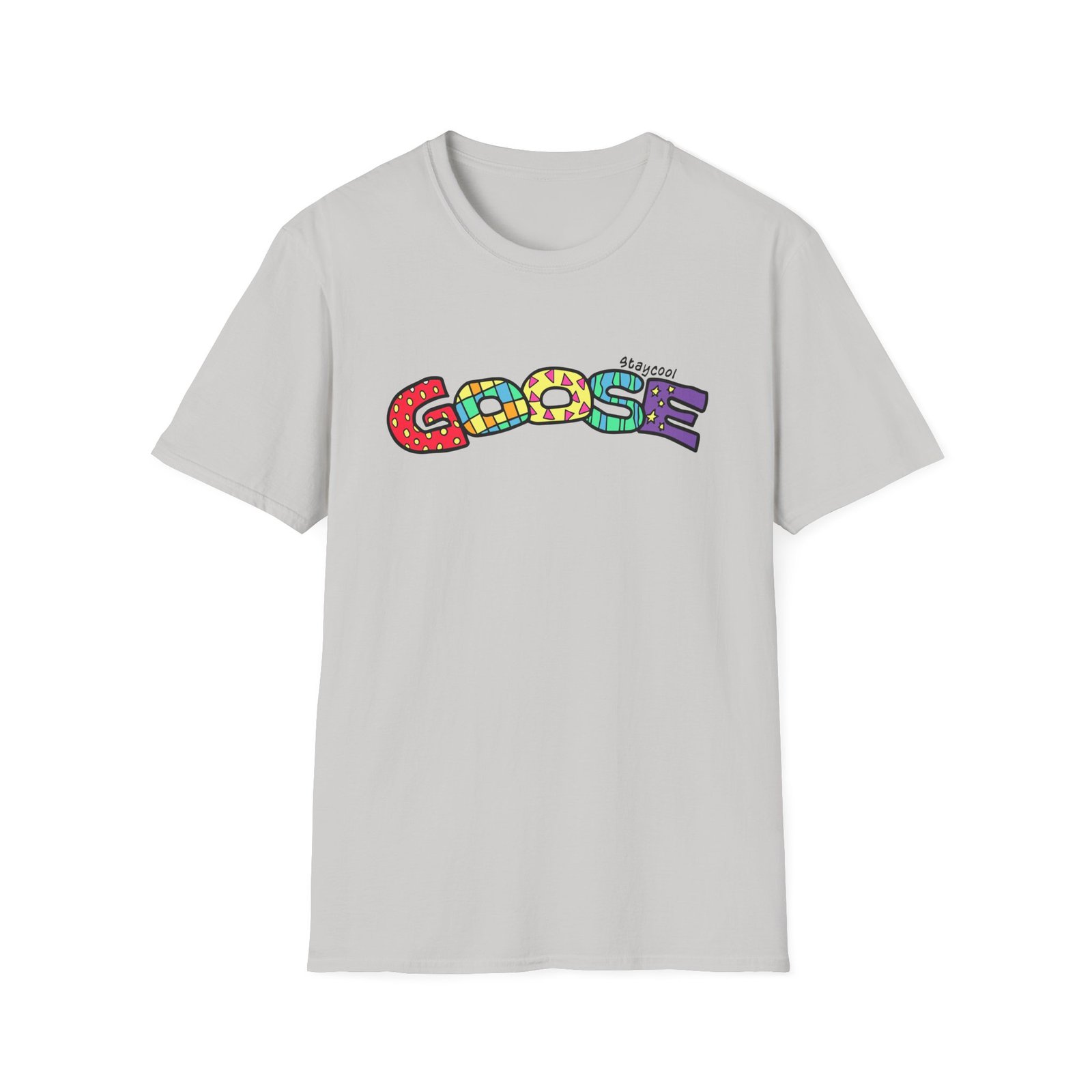 Goose x Staycool Rainbow Unisex Softstyle T-Shirt