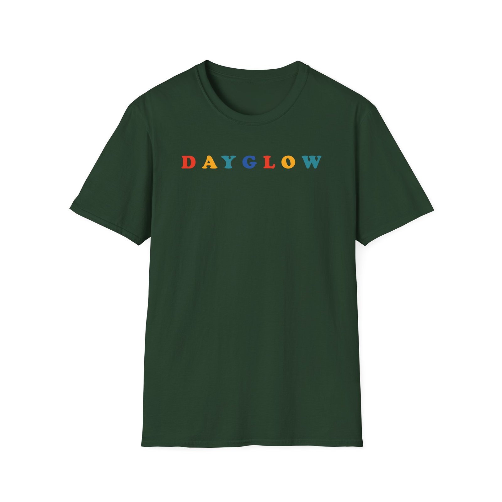 Dayglow Rainbow Logo Unisex Softstyle T-Shirt