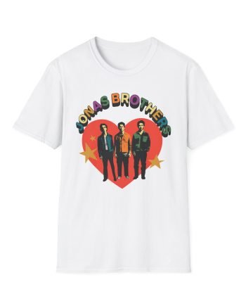 Jonas Brothers HEART Unisex Softstyle T-Shirt