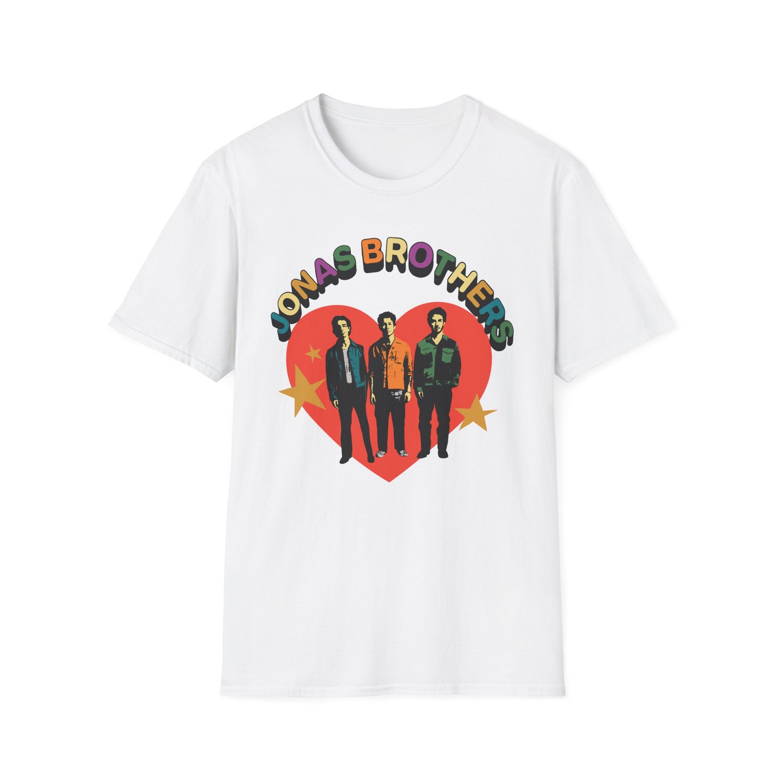 Jonas Brothers HEART Unisex Softstyle T-Shirt