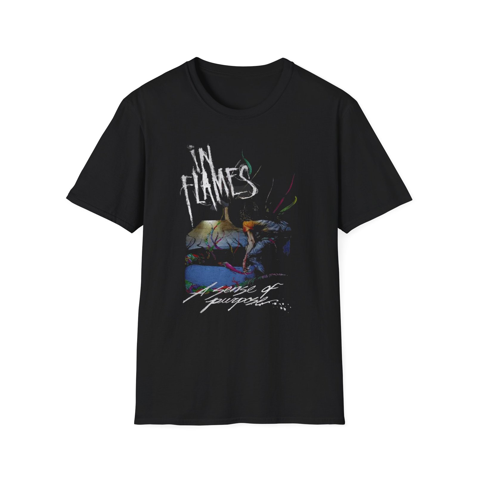 In Flames A Sense of Purpose Unisex Softstyle T-Shirt