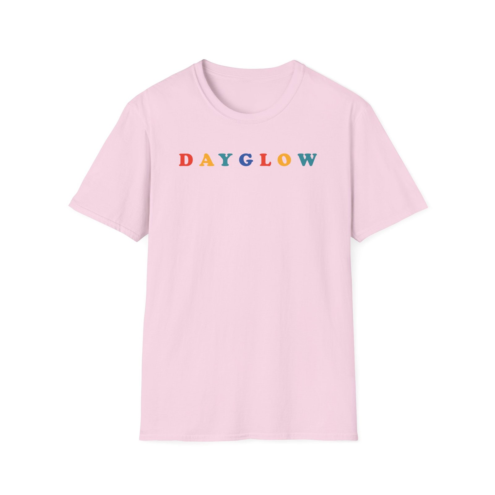 Dayglow Rainbow Logo Unisex Softstyle T-Shirt