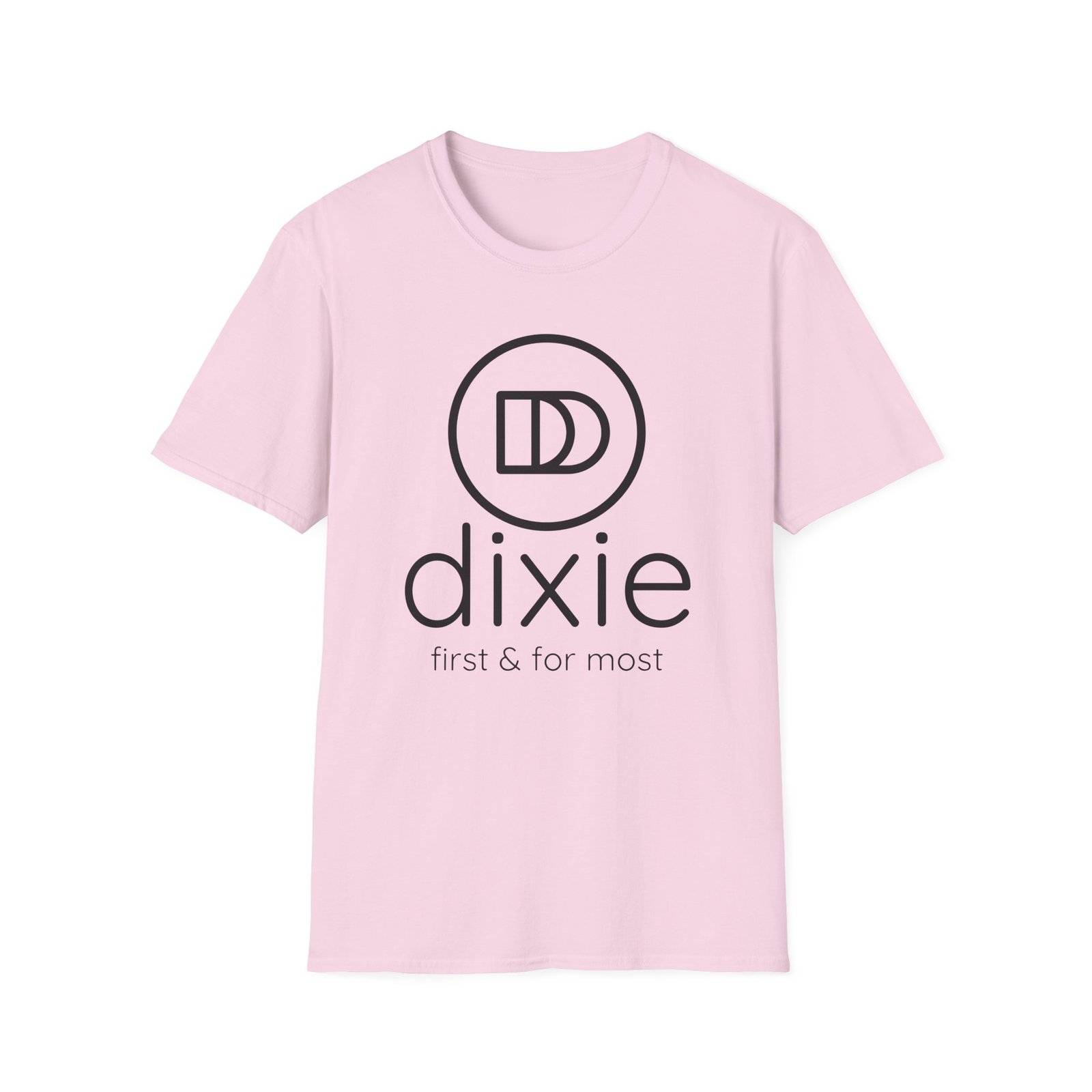 Dixie 4D Logo Unisex Softstyle T-Shirt