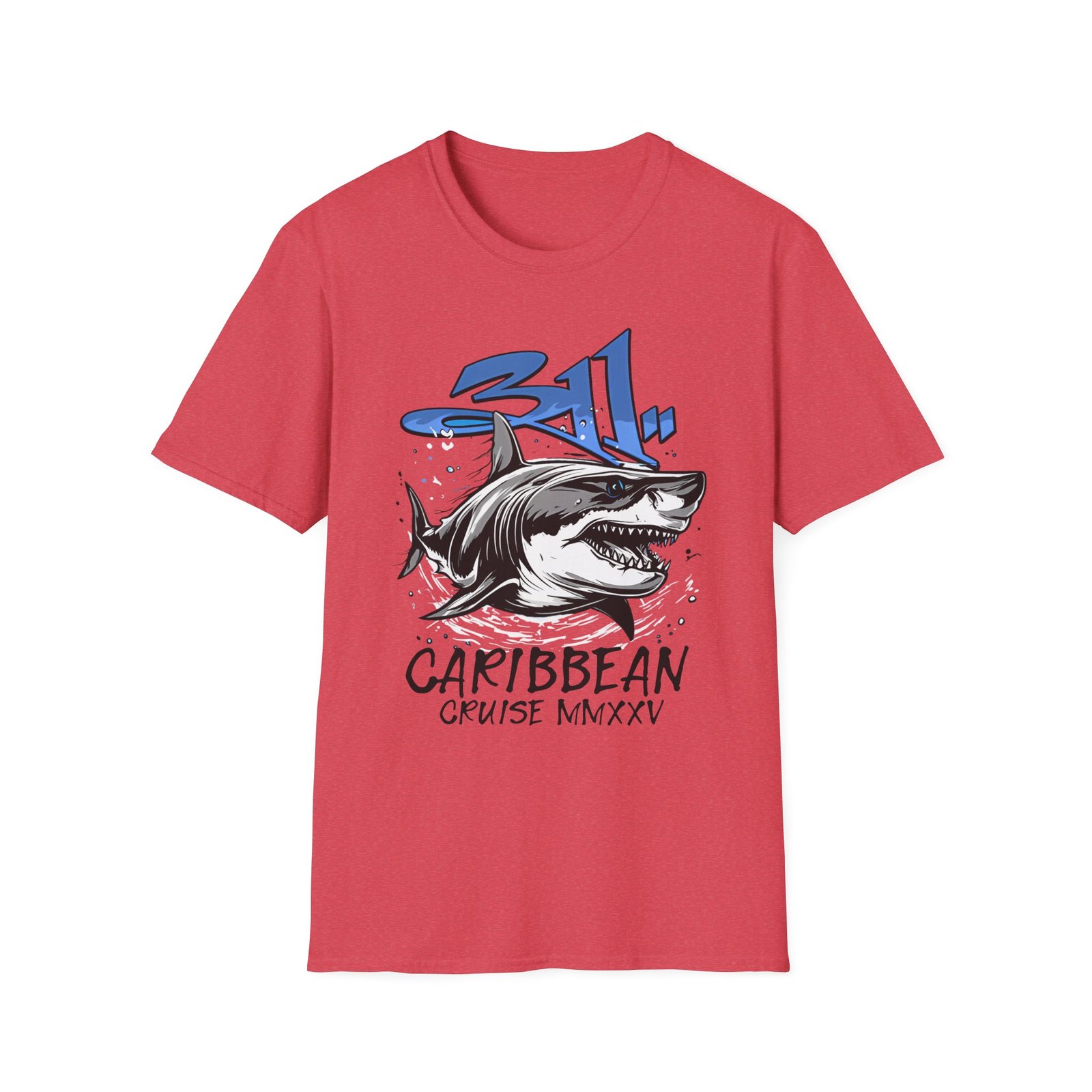 311 Caribbean Cruise 2025 Unisex Softstyle T-Shirt