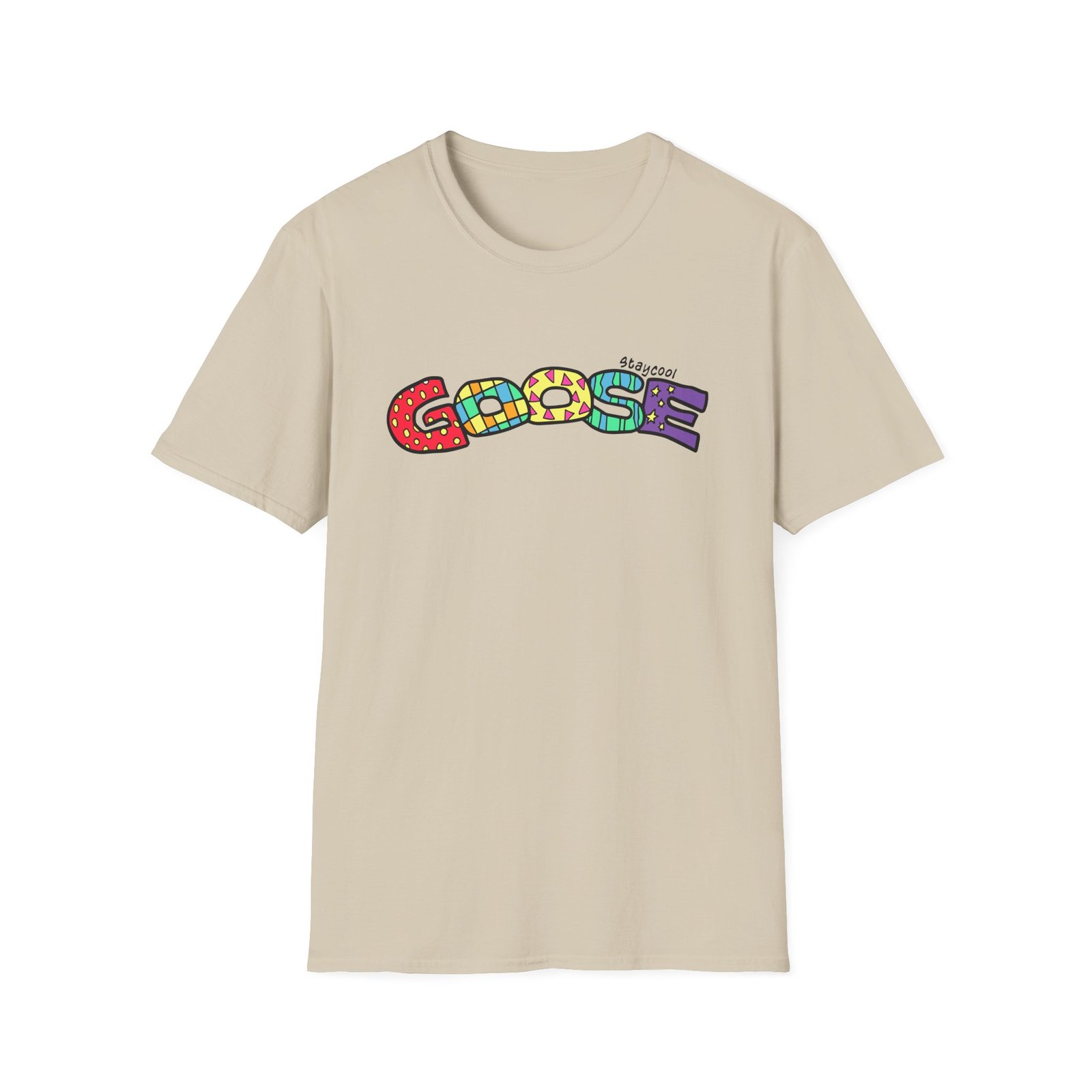 Goose x Staycool Rainbow Unisex Softstyle T-Shirt