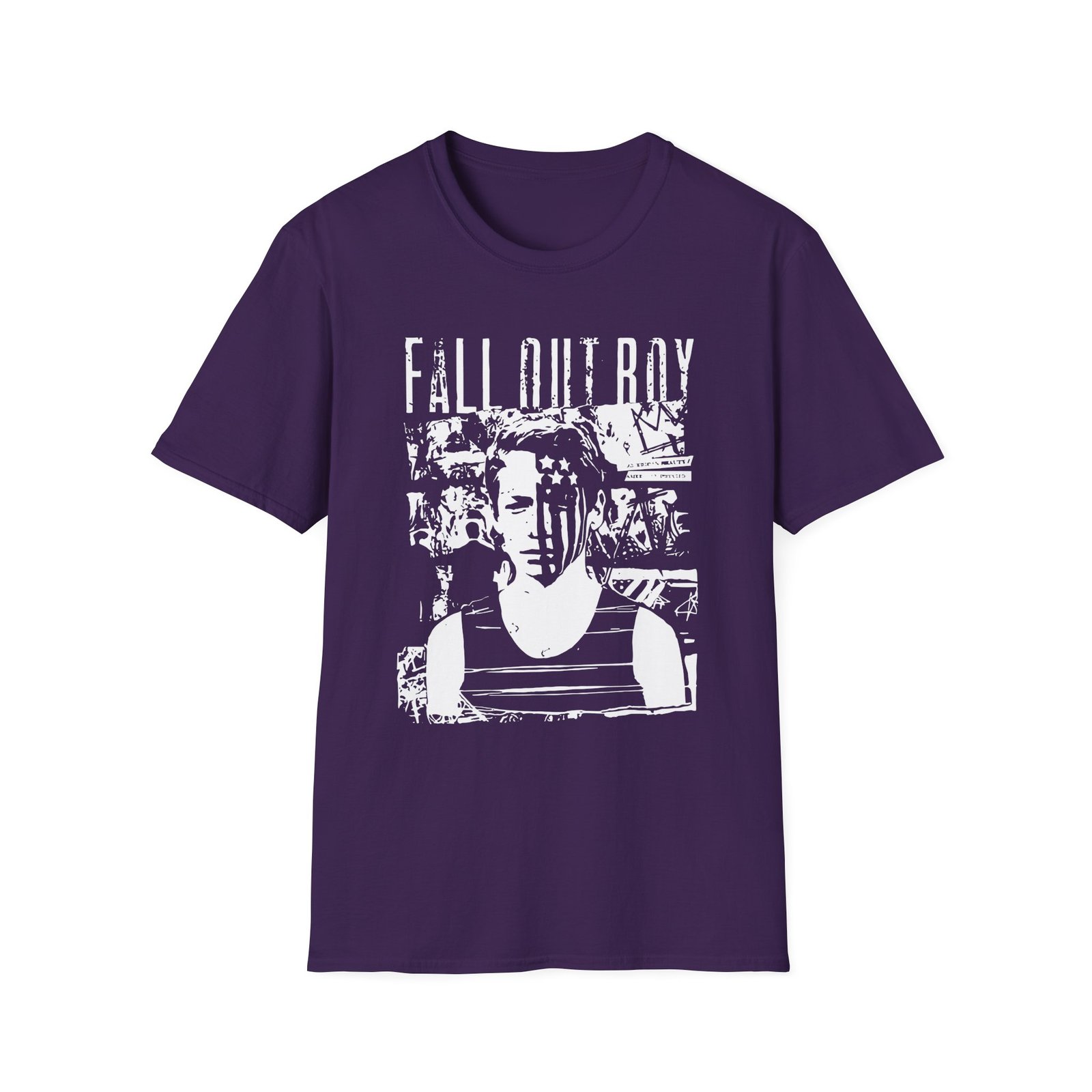 Fall Out Boy American Psycho Cover Unisex Softstyle T-Shirt