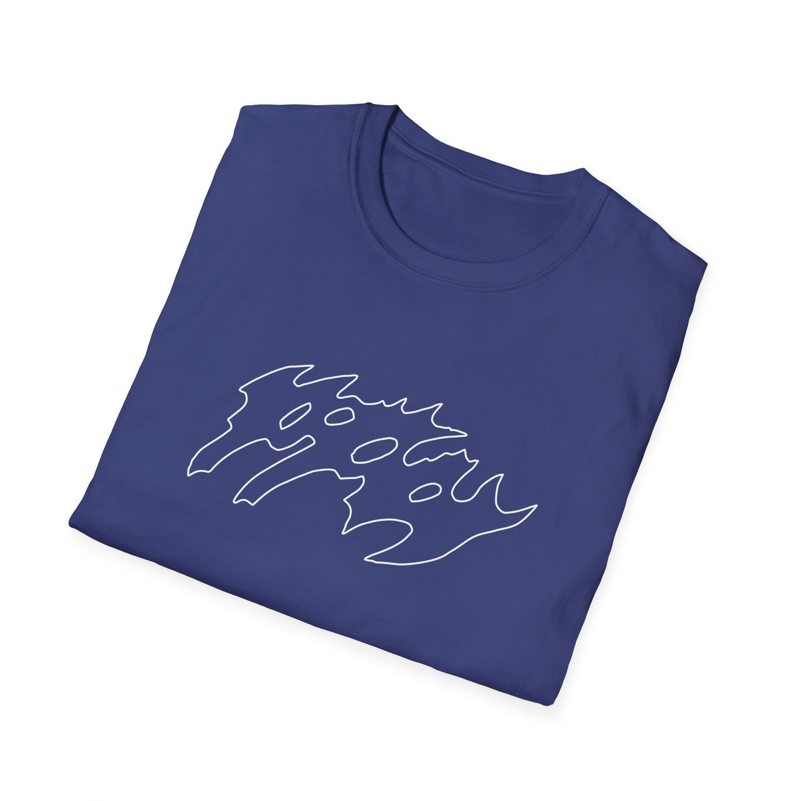 Poppy Negative Spaces Unisex Softstyle T-Shirt