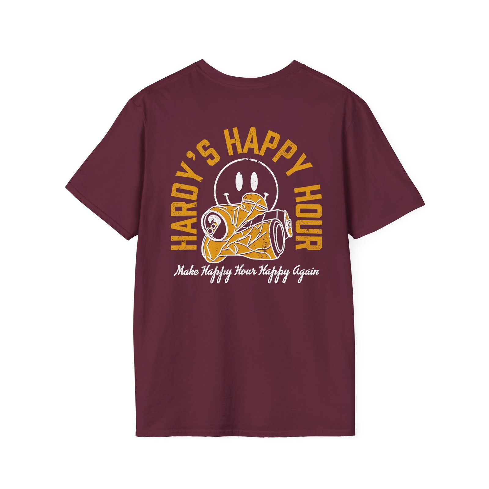 Hardy Happy Hour Unisex Softstyle T-Shirt