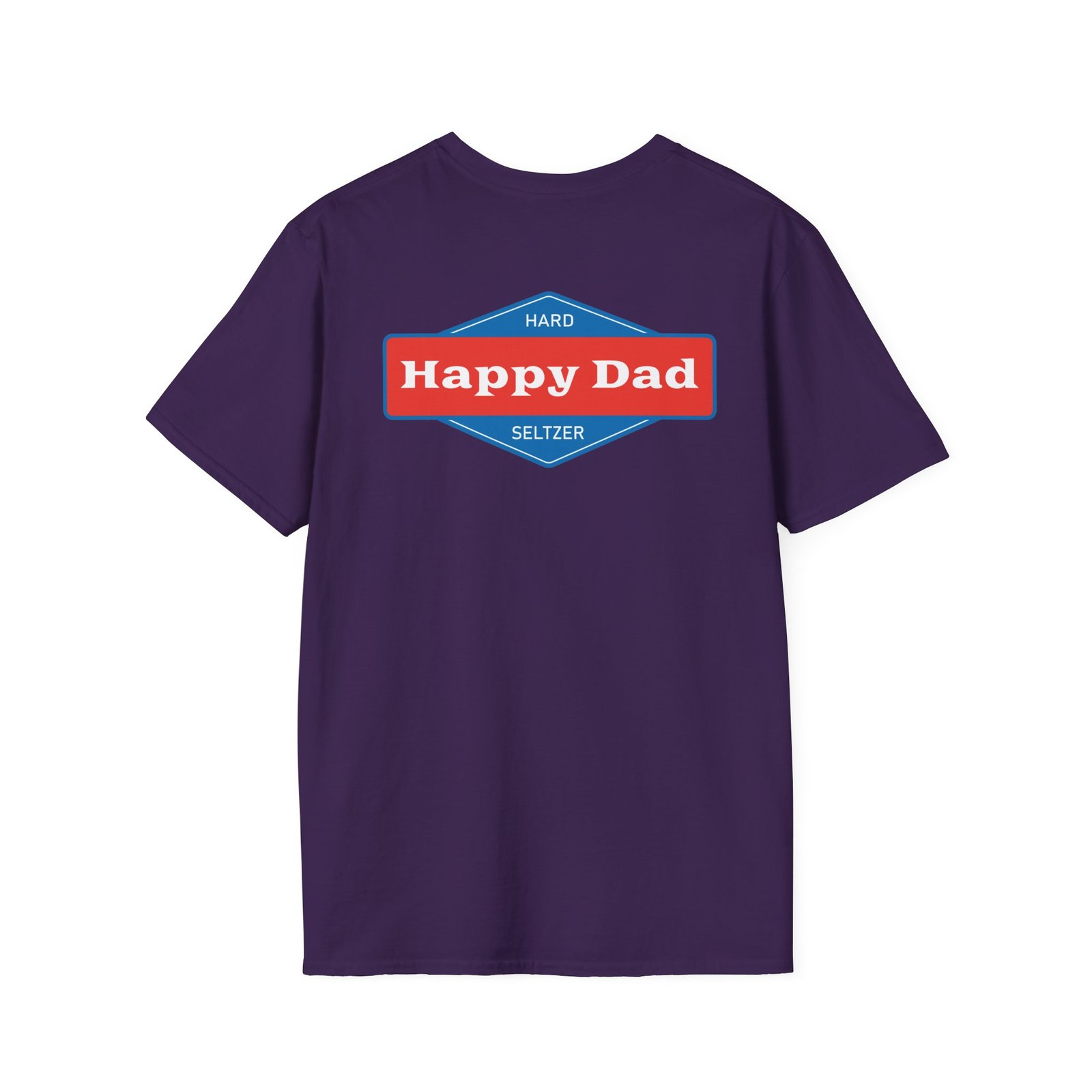 Full Send Happy Dad Arch Unisex Softstyle T-Shirt
