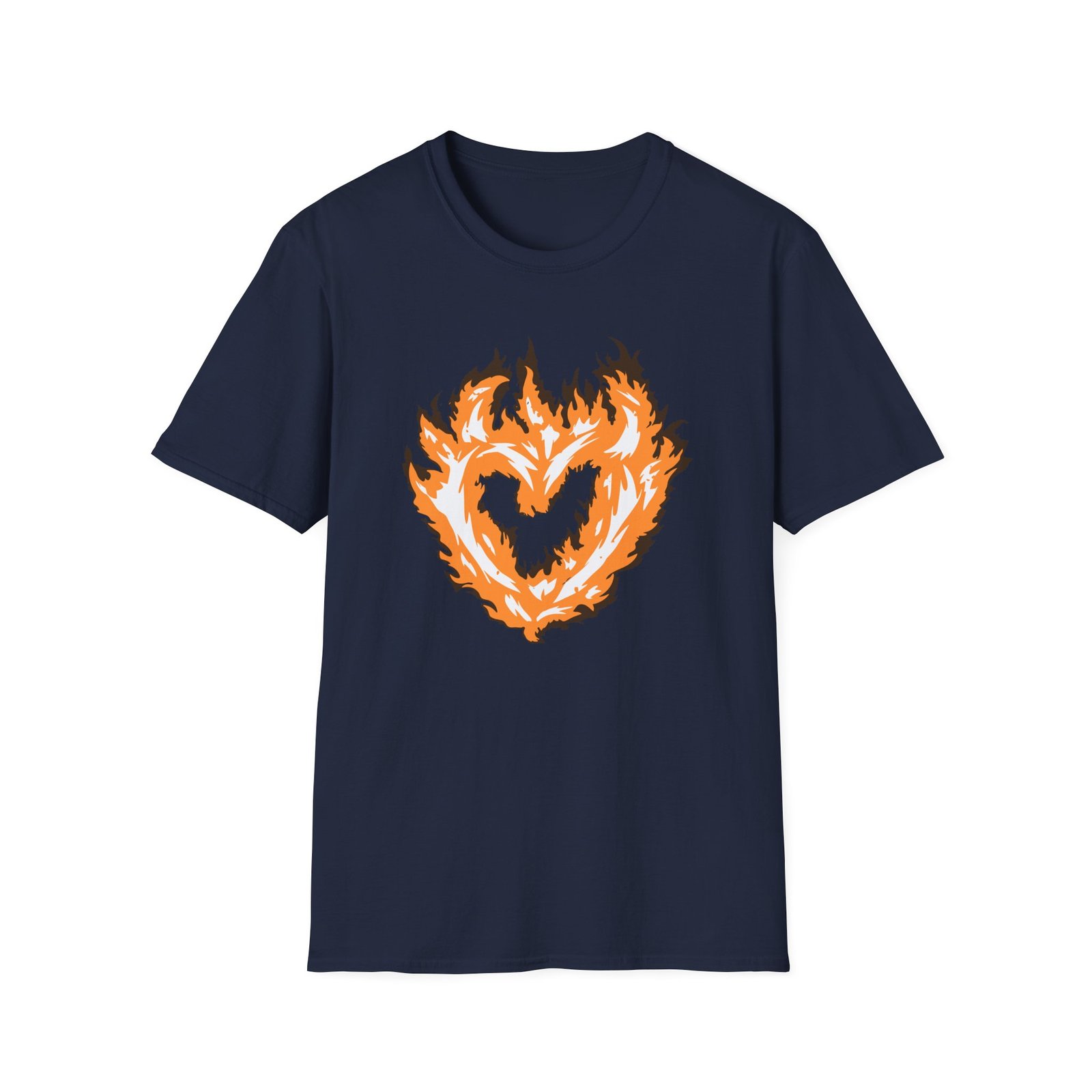 Sapnap Flame Heart Unisex Softstyle T-Shirt