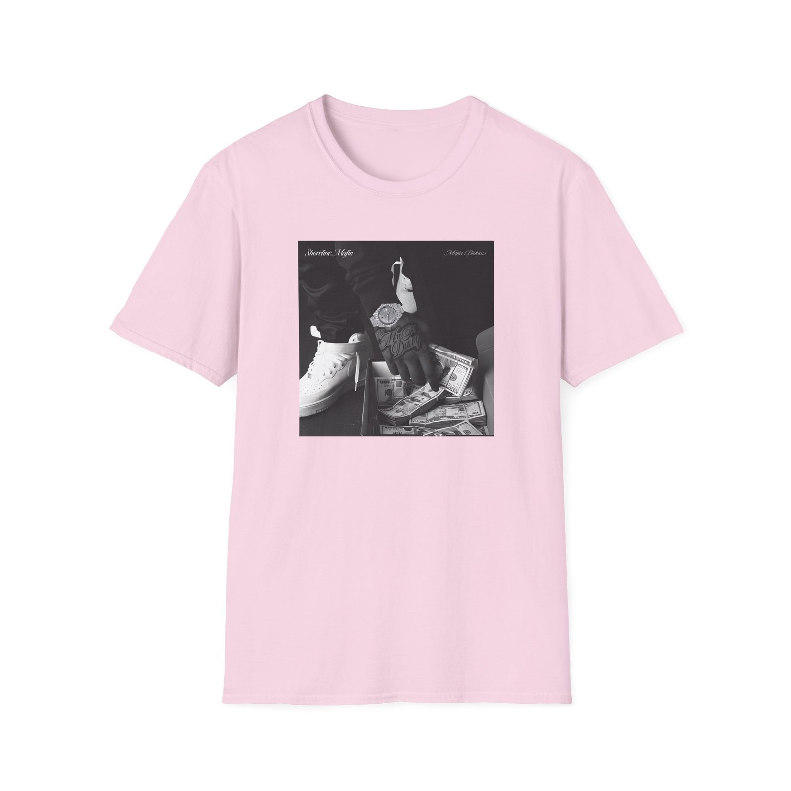Shoreline Mafia Album Cover Unisex Softstyle T-Shirt