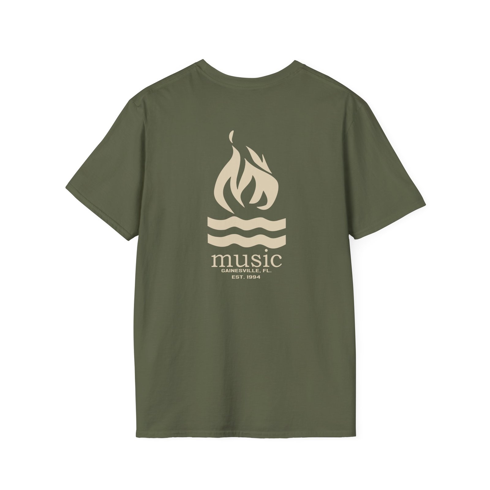Hot Water Music Logo Unisex Softstyle T-Shirt