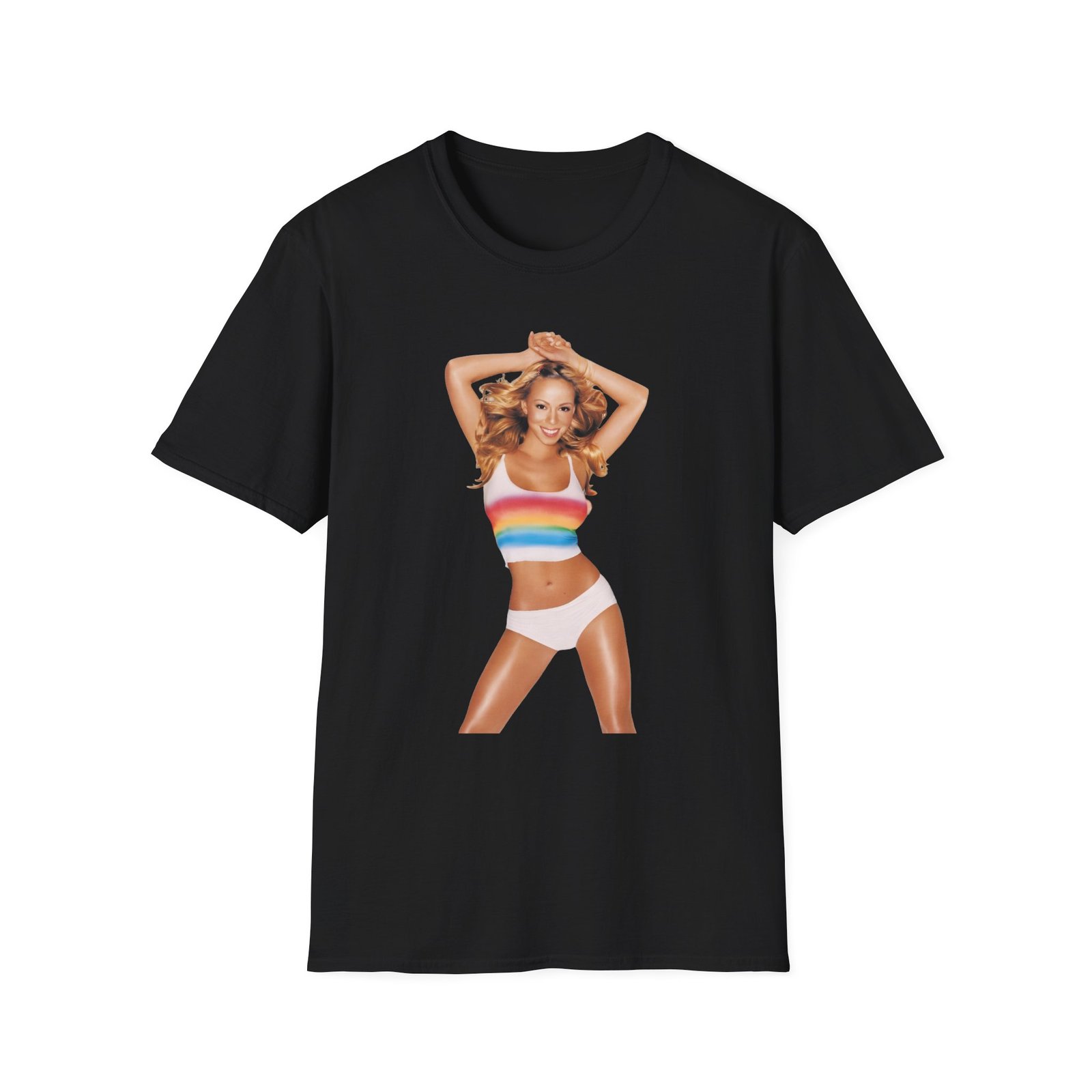Mariah Carey Rainbow Unisex Softstyle T-Shirt