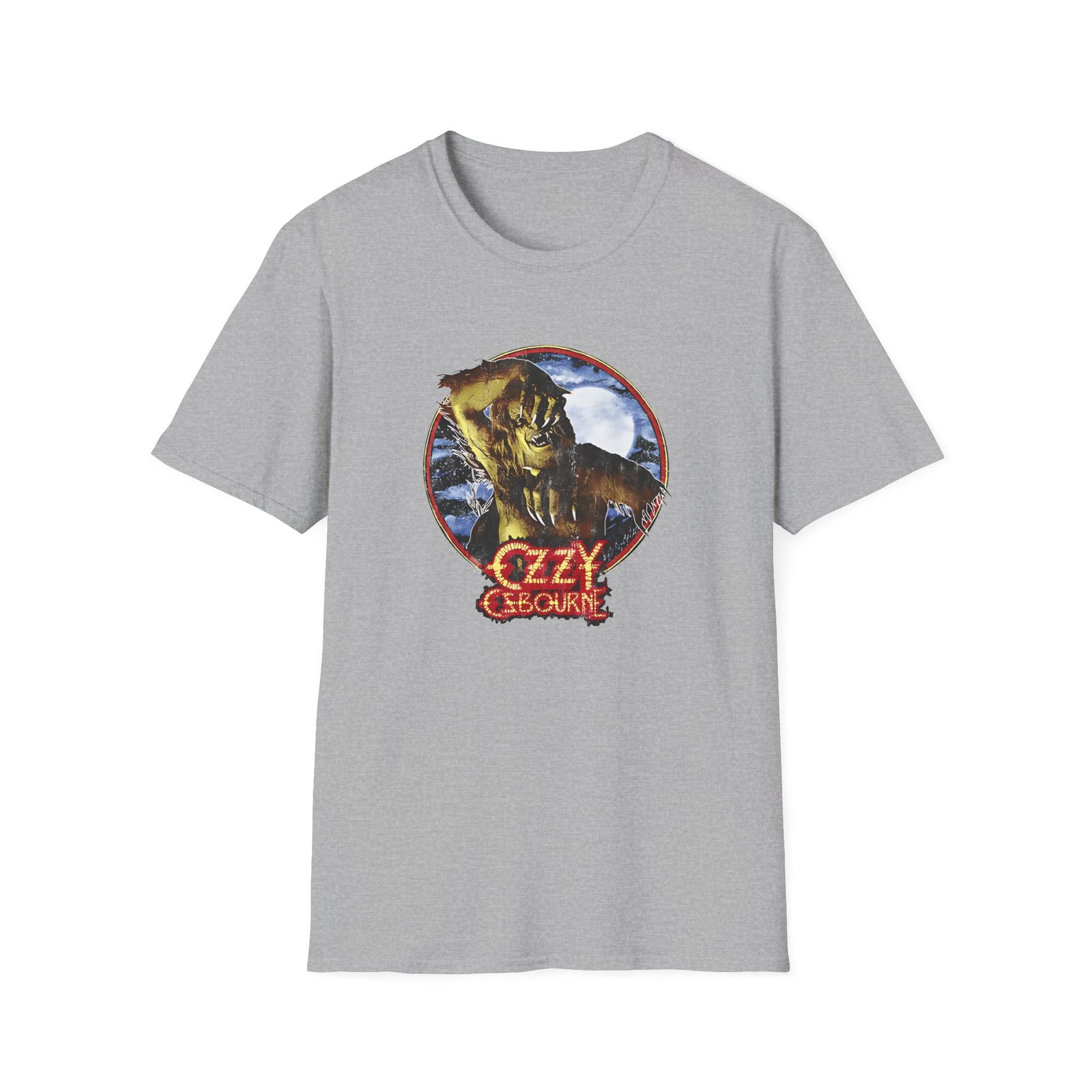 Ozzy Osbourne Bark At The Moon Unisex Softstyle T-Shirt