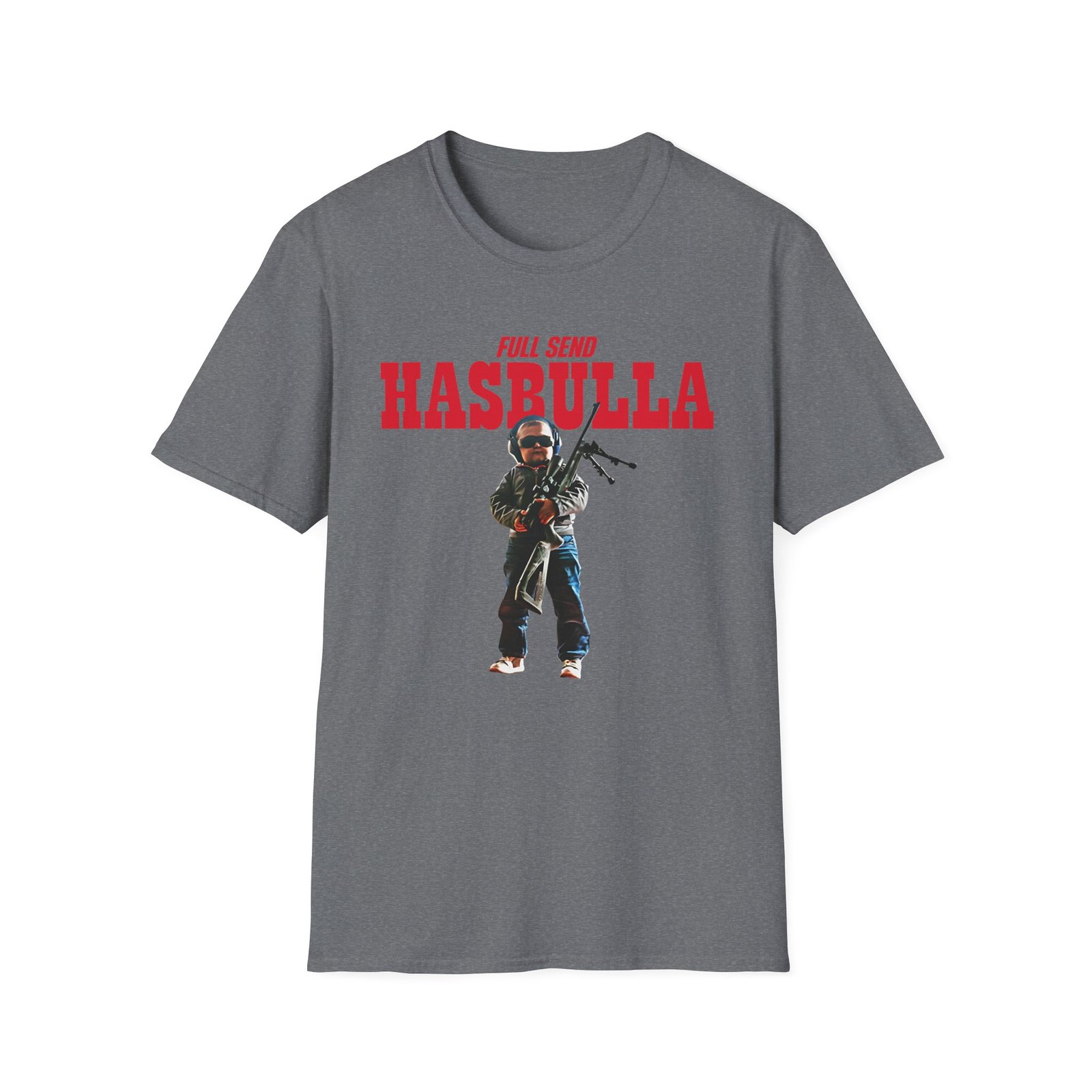 Full Send Hasbulla Sniper Unisex Softstyle T-Shirt