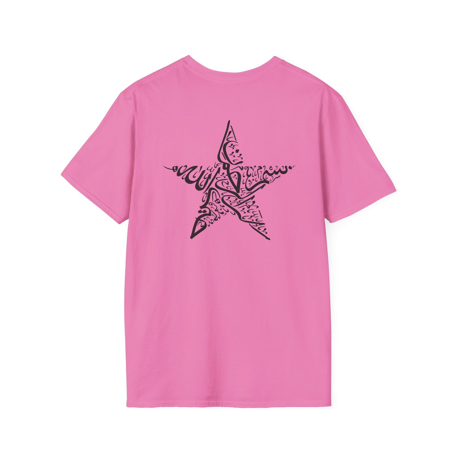 Black Star Logo Unisex Softstyle T-Shirt