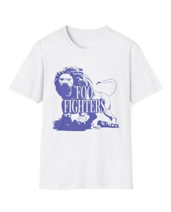 Foo Fighters Ff Lion Unisex Softstyle T-Shirt