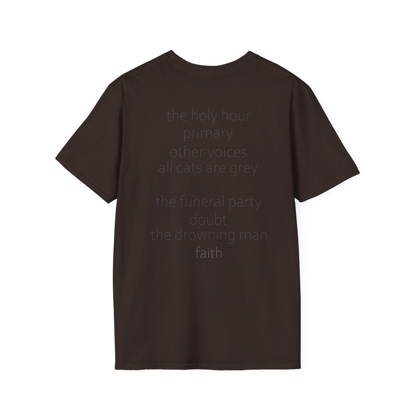 The Cure Faith Logo Unisex Softstyle T-Shirt