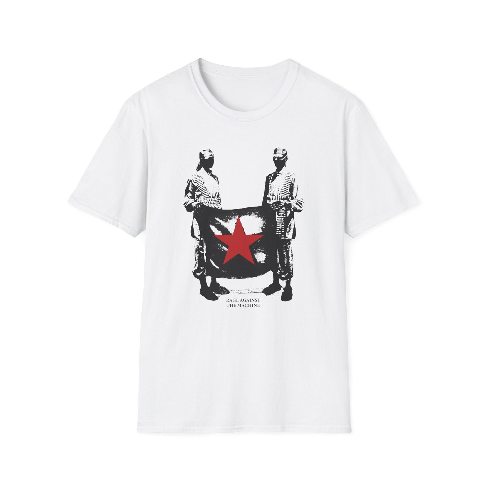 Rage Against the Machine Flagbearer Unisex Softstyle T-Shirt