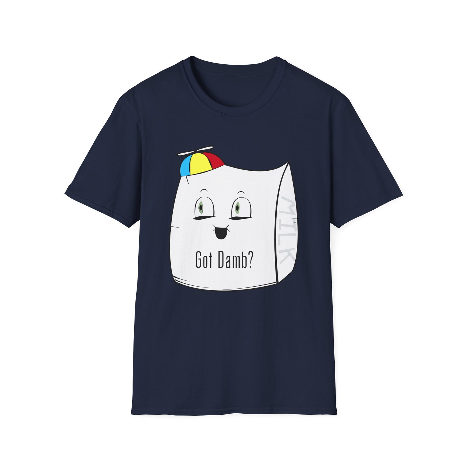 Smii7y Milk Bag Unisex Softstyle T-Shirt