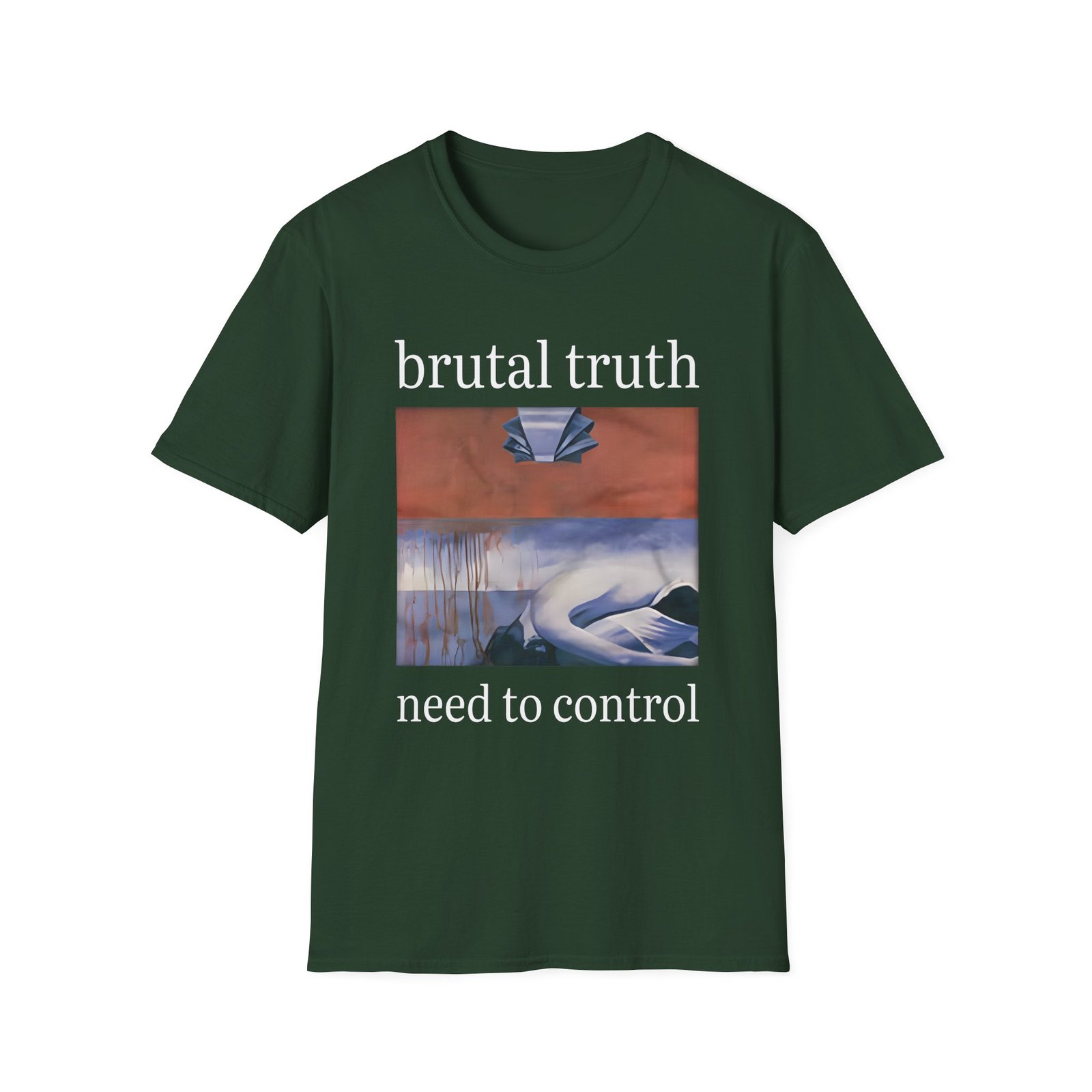 Brutal Truth Need To Control Unisex Softstyle T-Shirt
