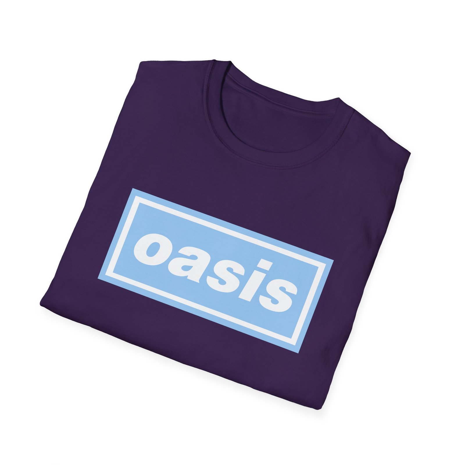 Oasis Man City Unisex Softstyle T-Shirt