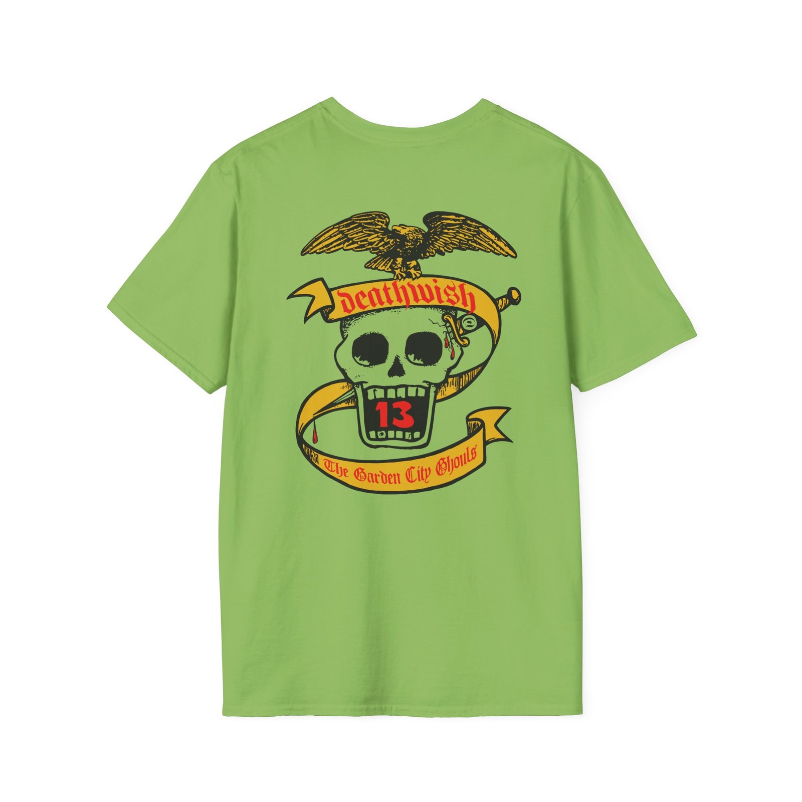Deathwish The Ghost City Ghouls unisex softstyle t-shirt