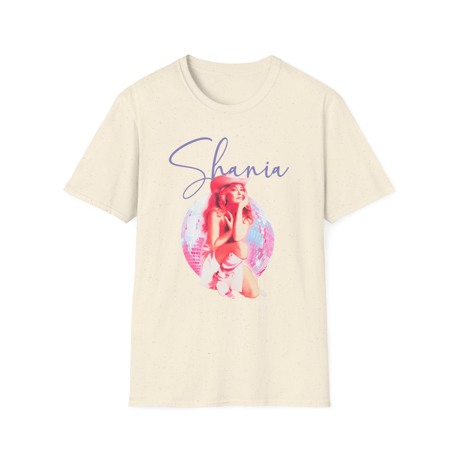 S T Disco Ball Queen of Me Unisex Softstyle T-Shirt