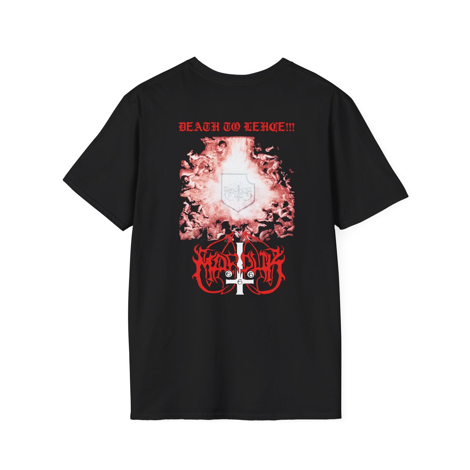 Marduk Heaven Shall Burn Unisex Softstyle T-Shirt