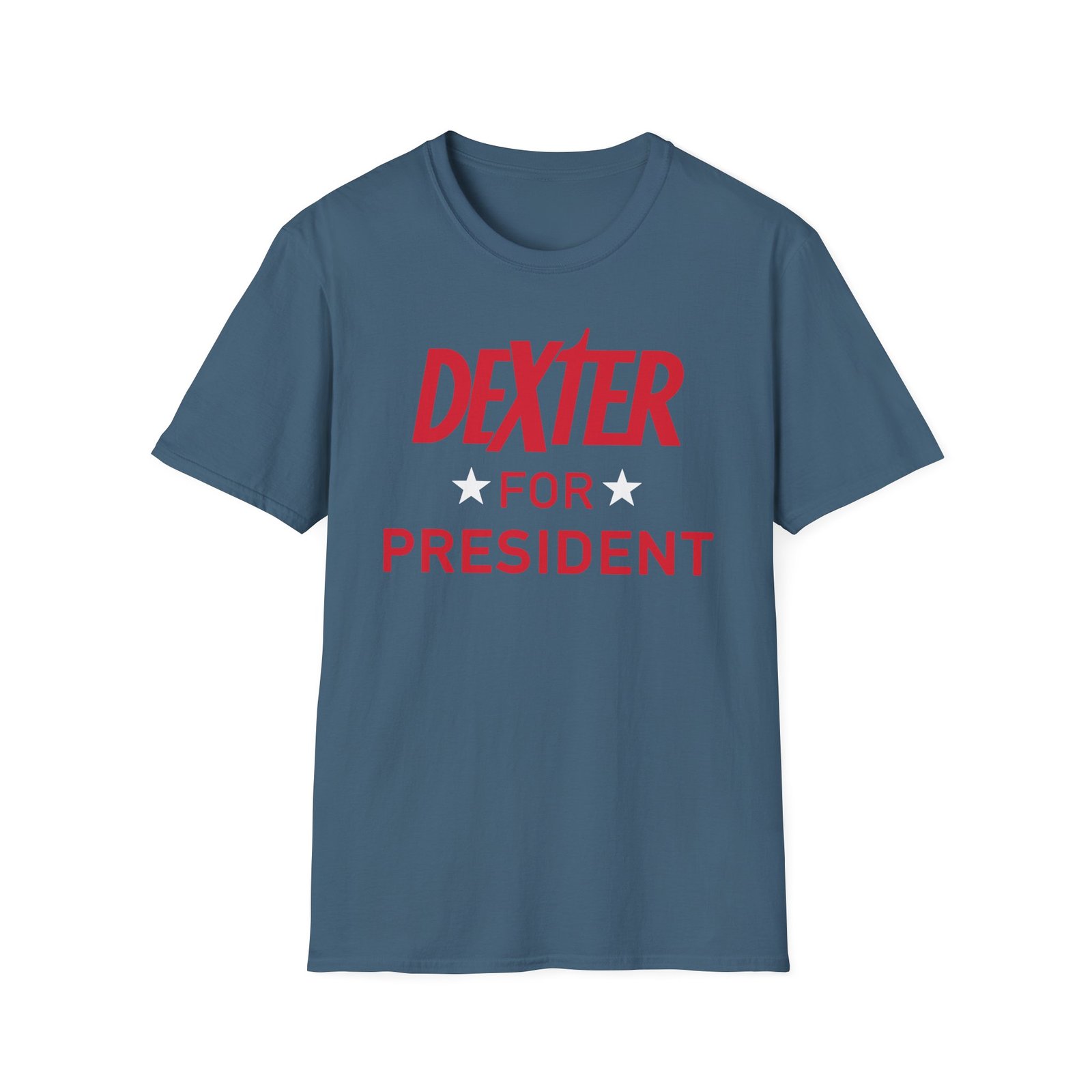 Dexter For President Unisex Softstyle T-Shirt