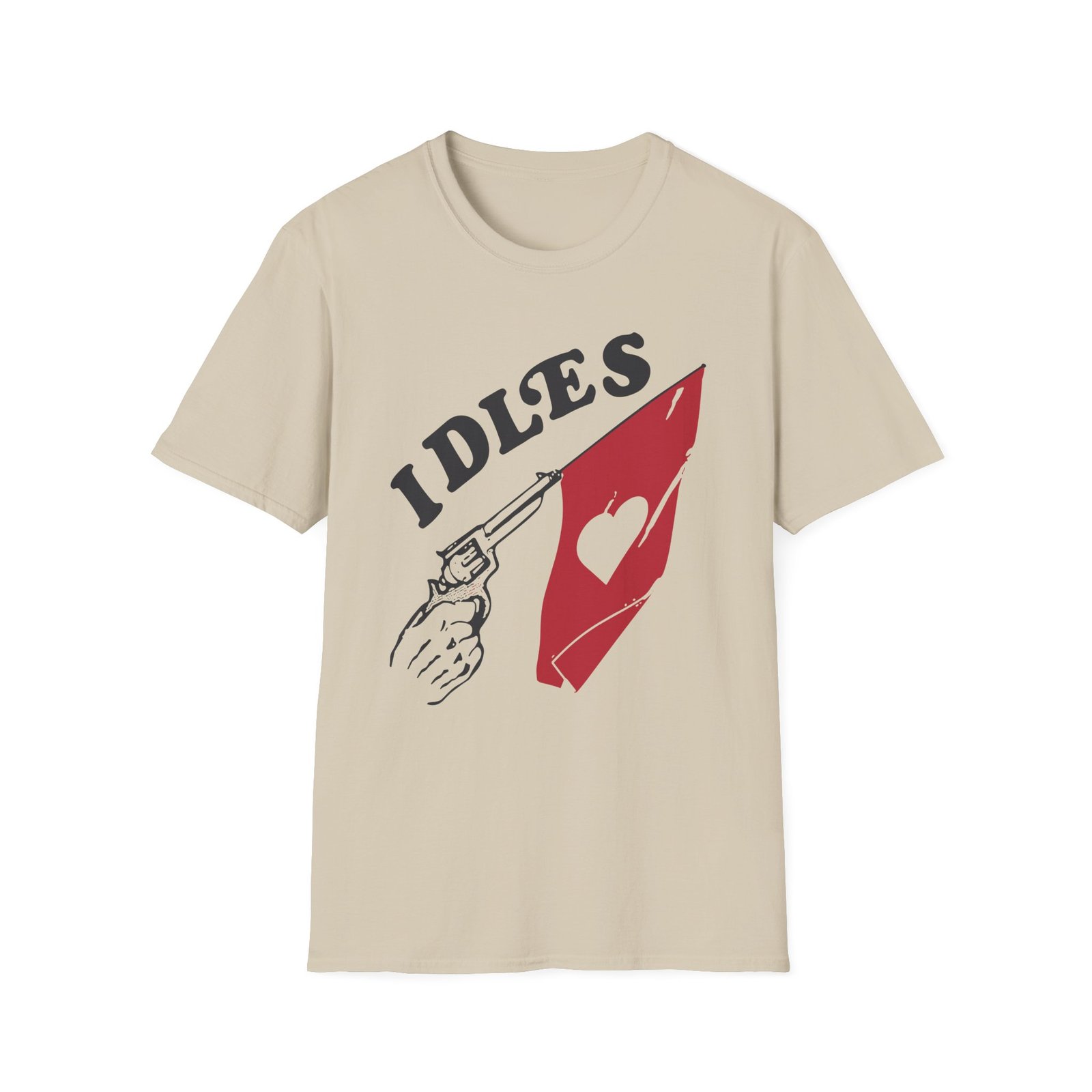 Idles Hearts Unisex Softstyle T-Shirt
