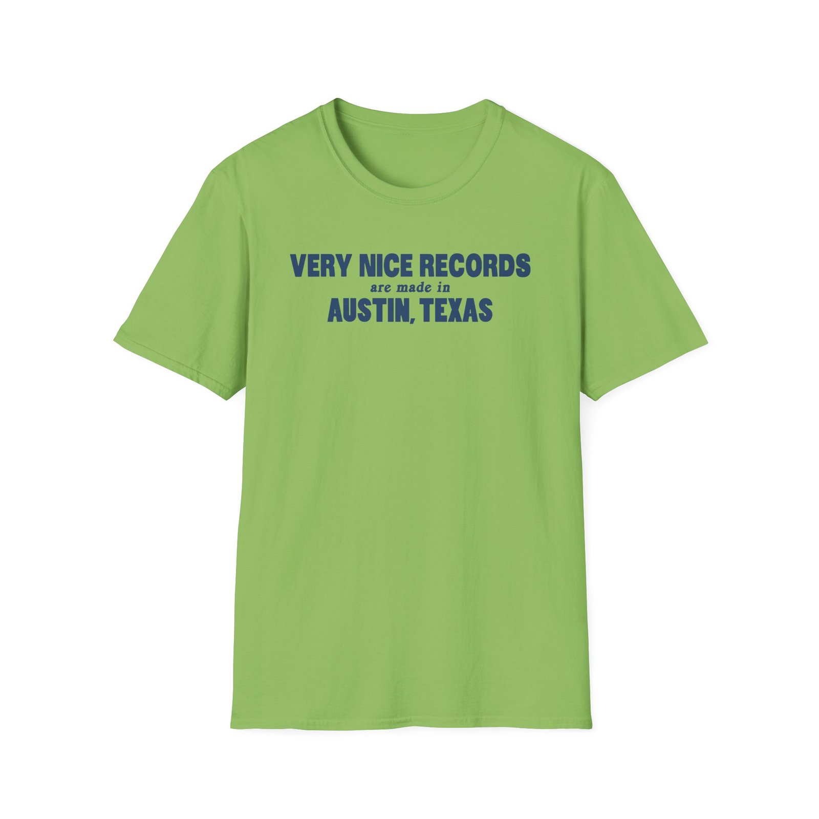 Dayglow Very Nice Records Unisex Softstyle T-Shirt