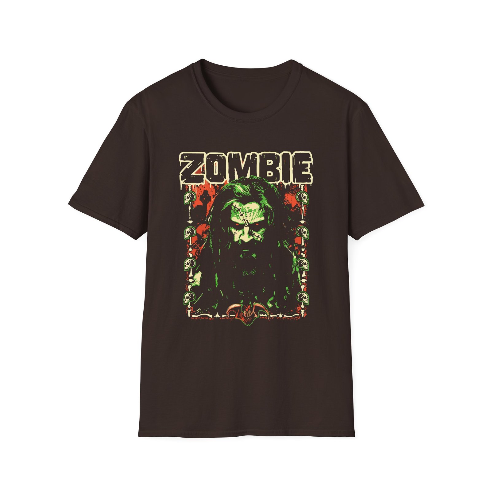 Rob Zombie Bone Frame Unisex Softstyle T-Shirt