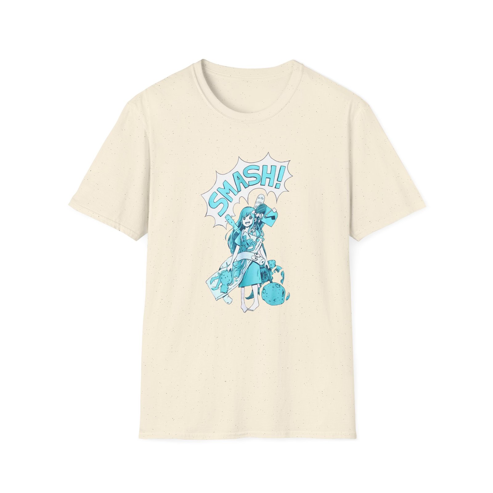 Omori Aubrey Smash! Unisex Softstyle T-Shirt