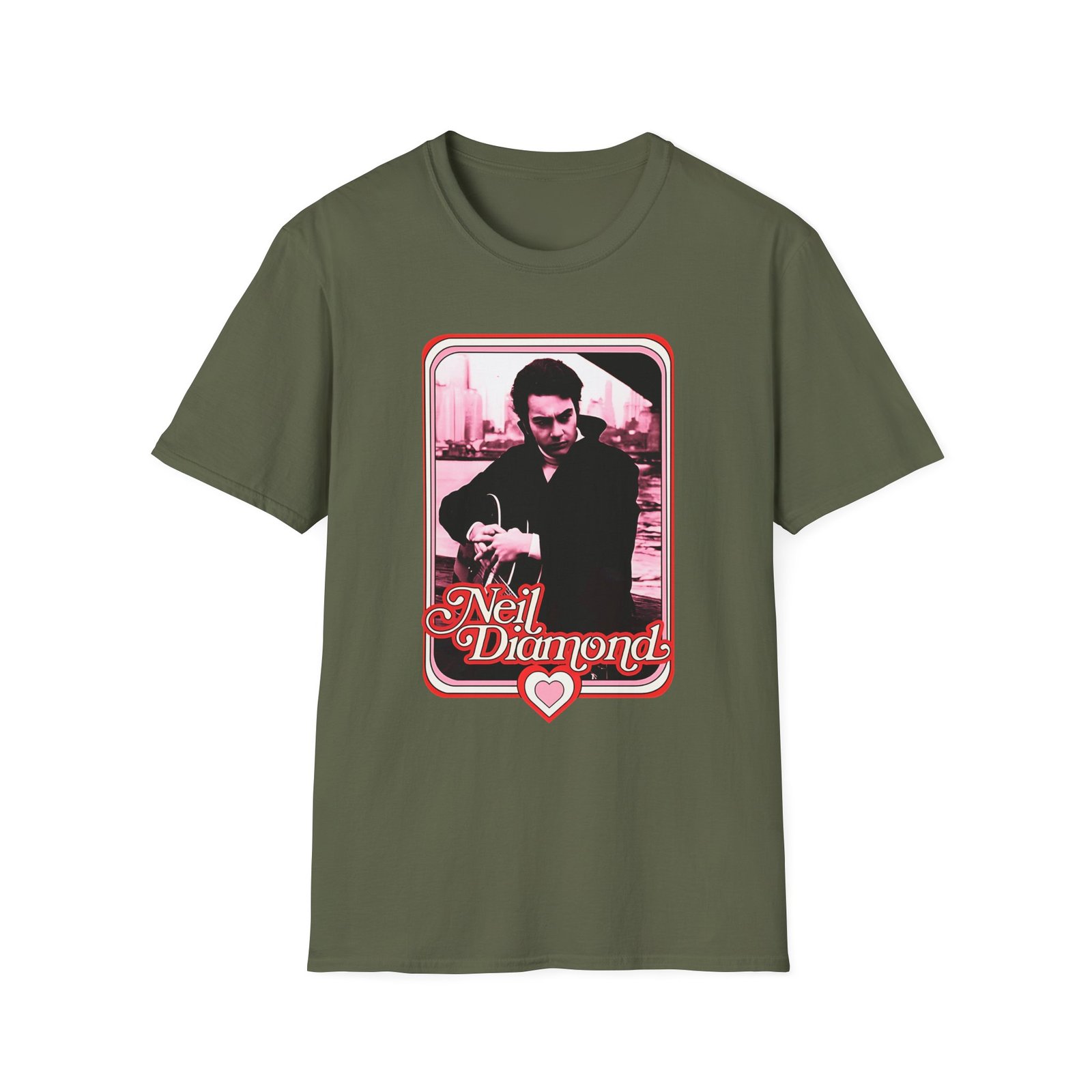 Neil Diamond Photo Unisex Softstyle T-Shirt