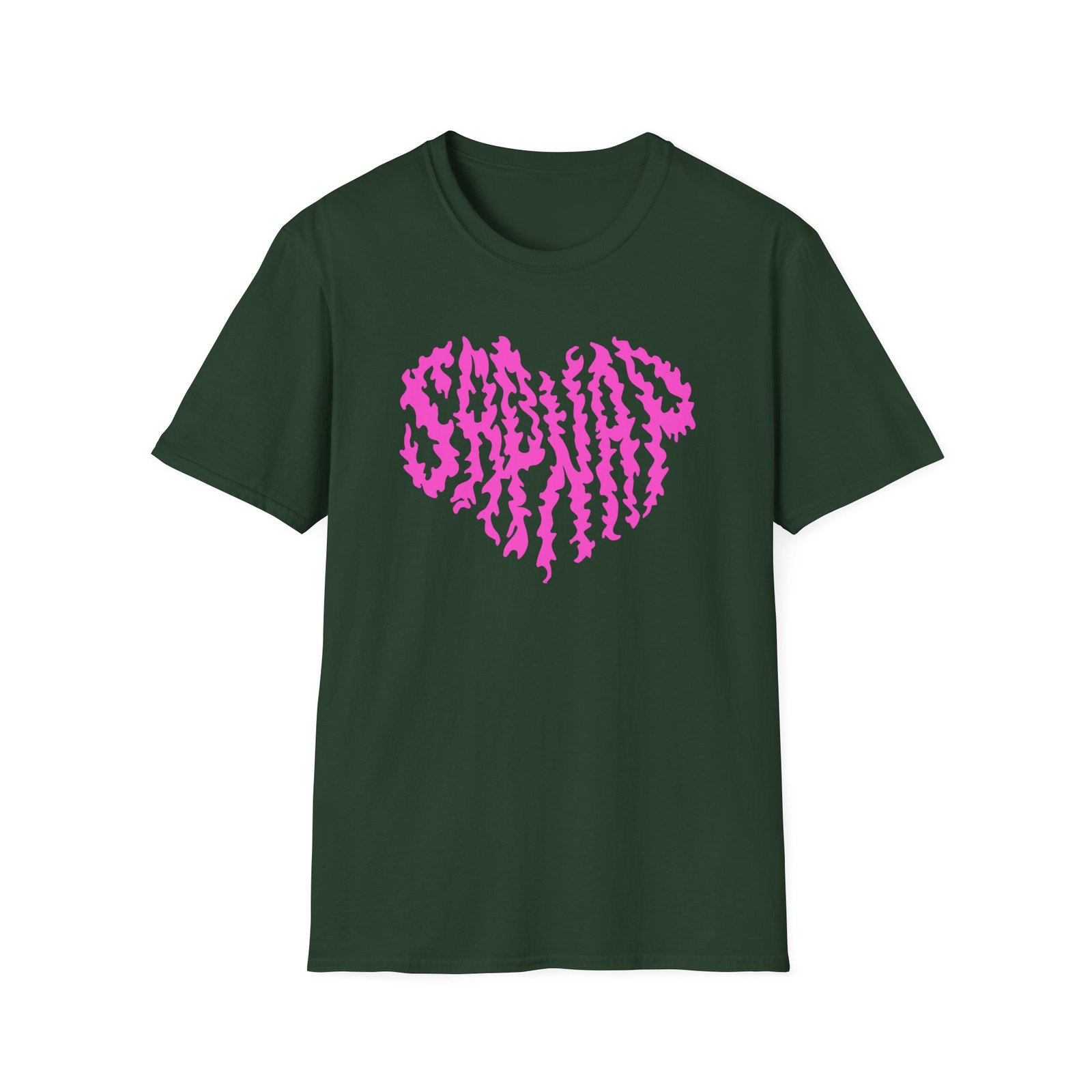 Sapnap Flame Name Heart Unisex Softstyle T-Shirt