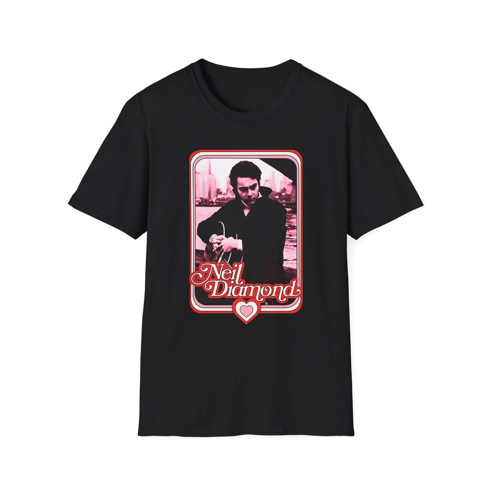 Neil Diamond Photo Unisex Softstyle T-Shirt