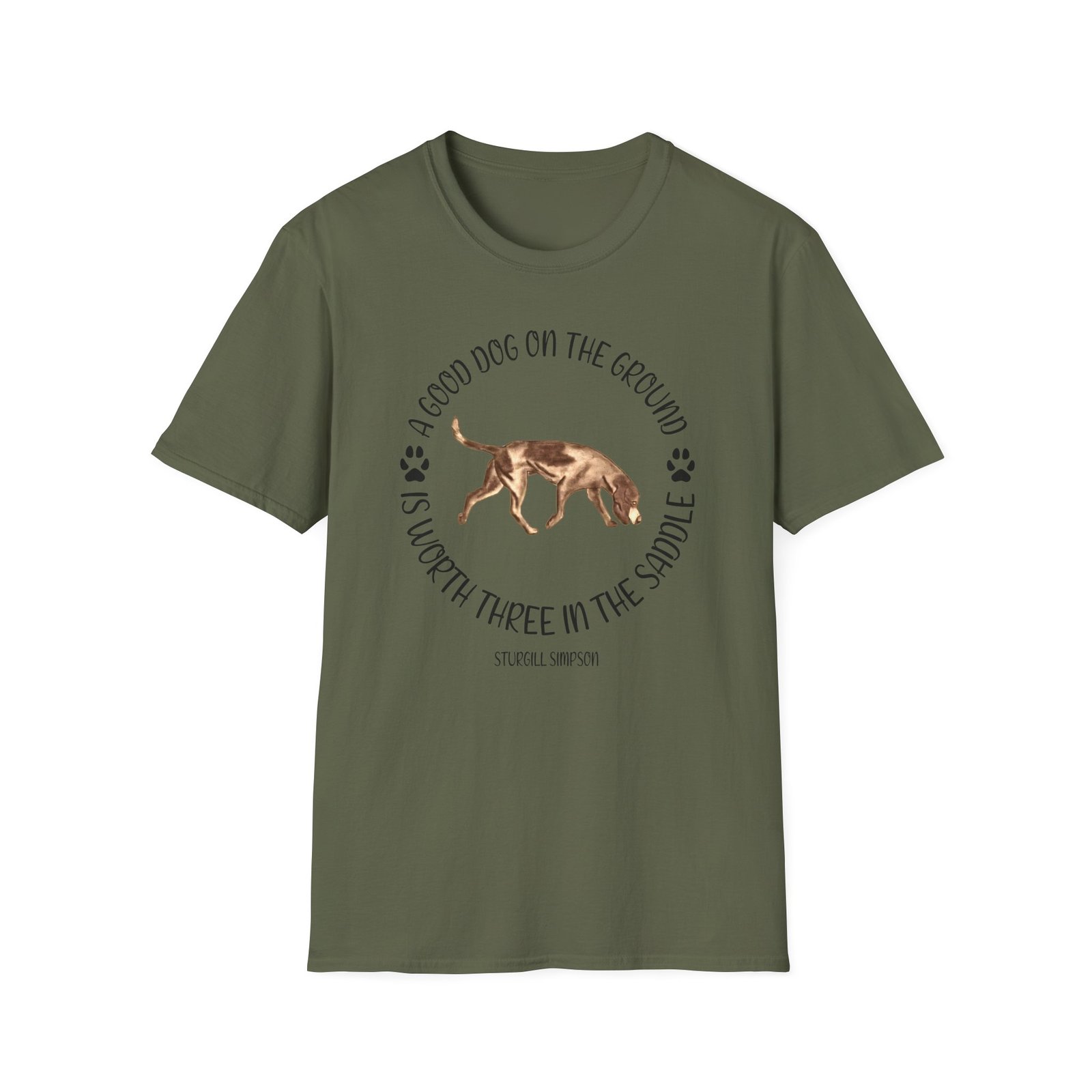 Sturgill Simpson Good Dog Unisex Softstyle T-Shirt